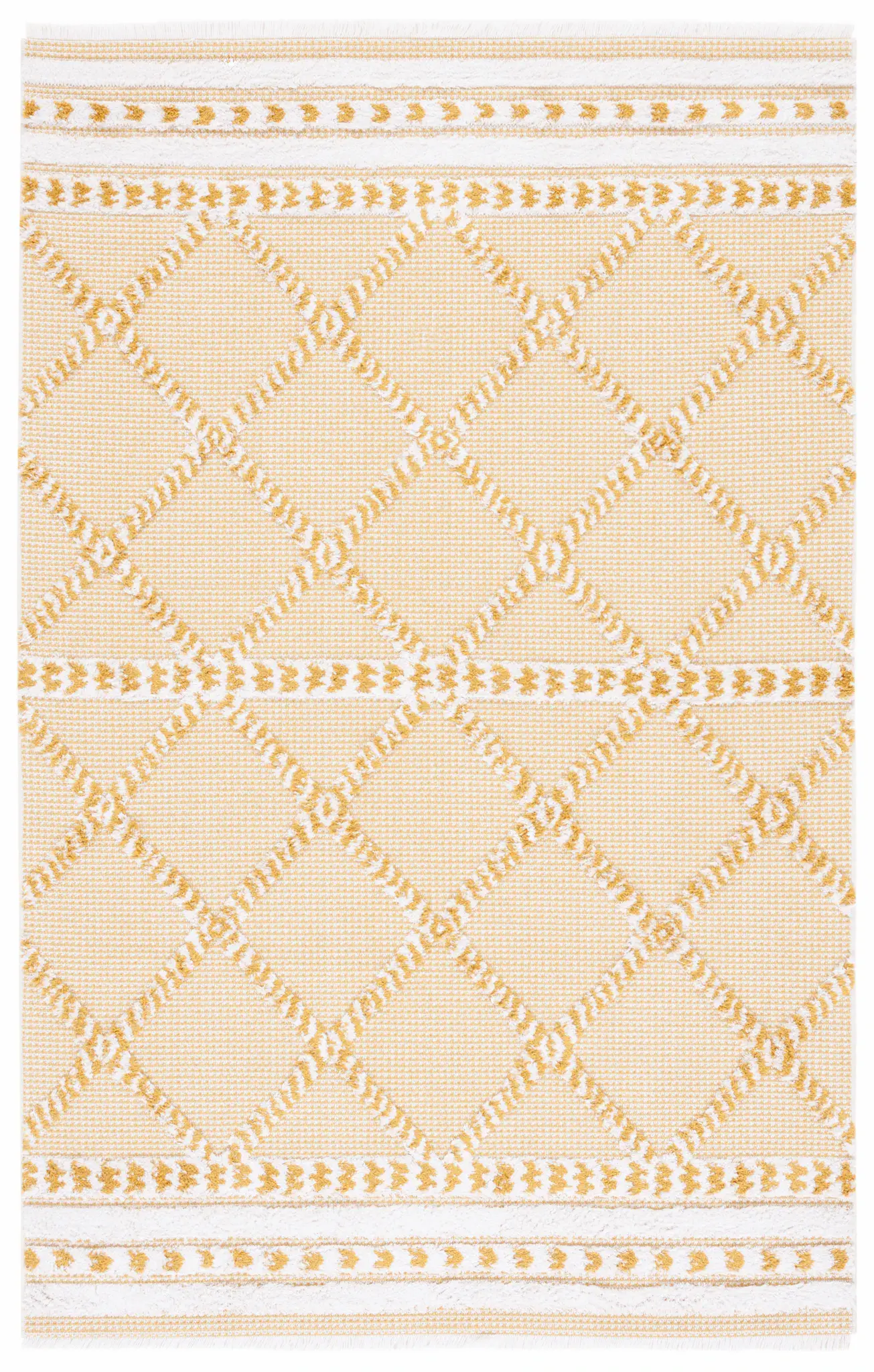 Augustine Diamond Lattice Rug