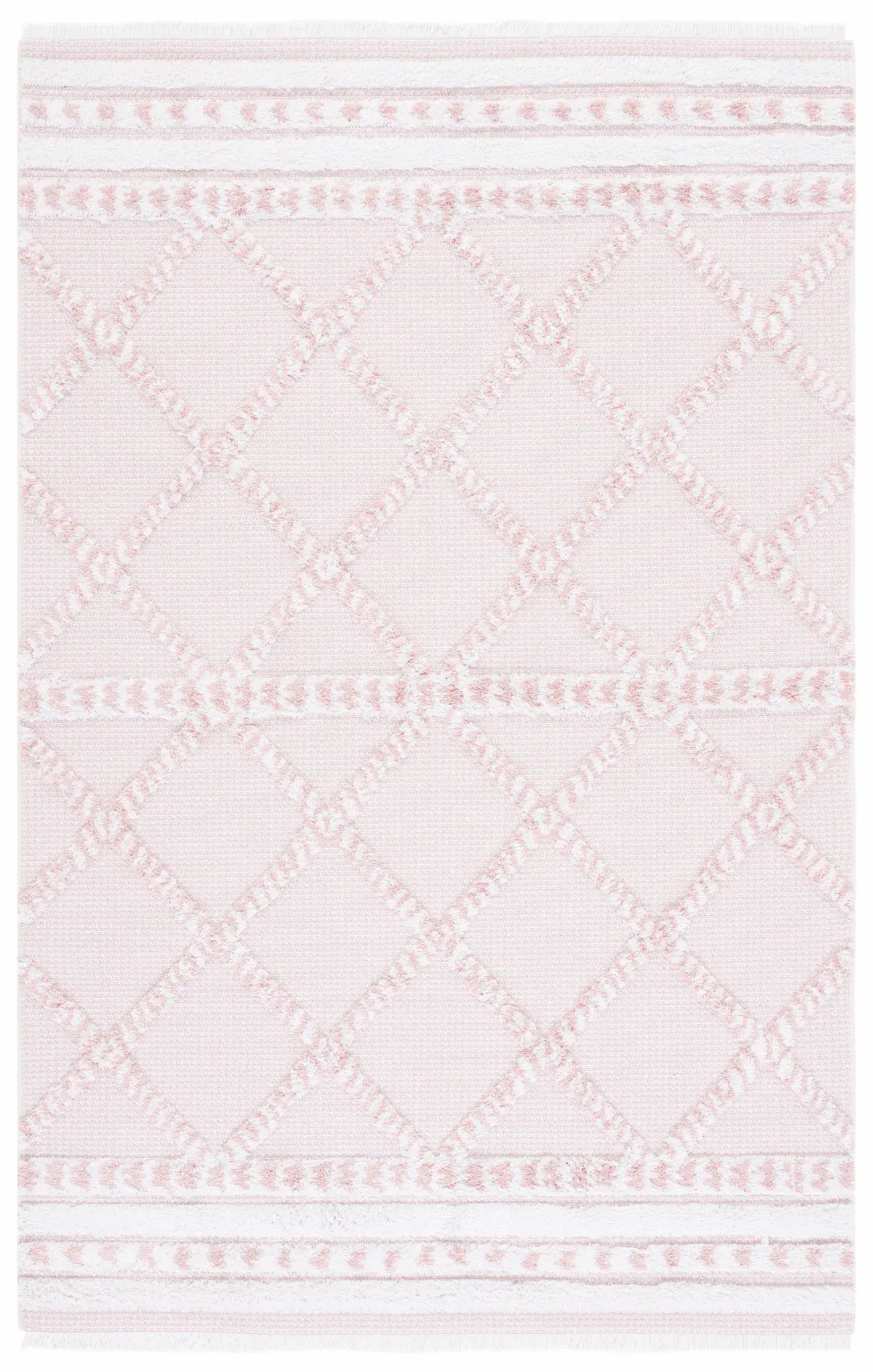 Augustine Diamond Lattice Rug