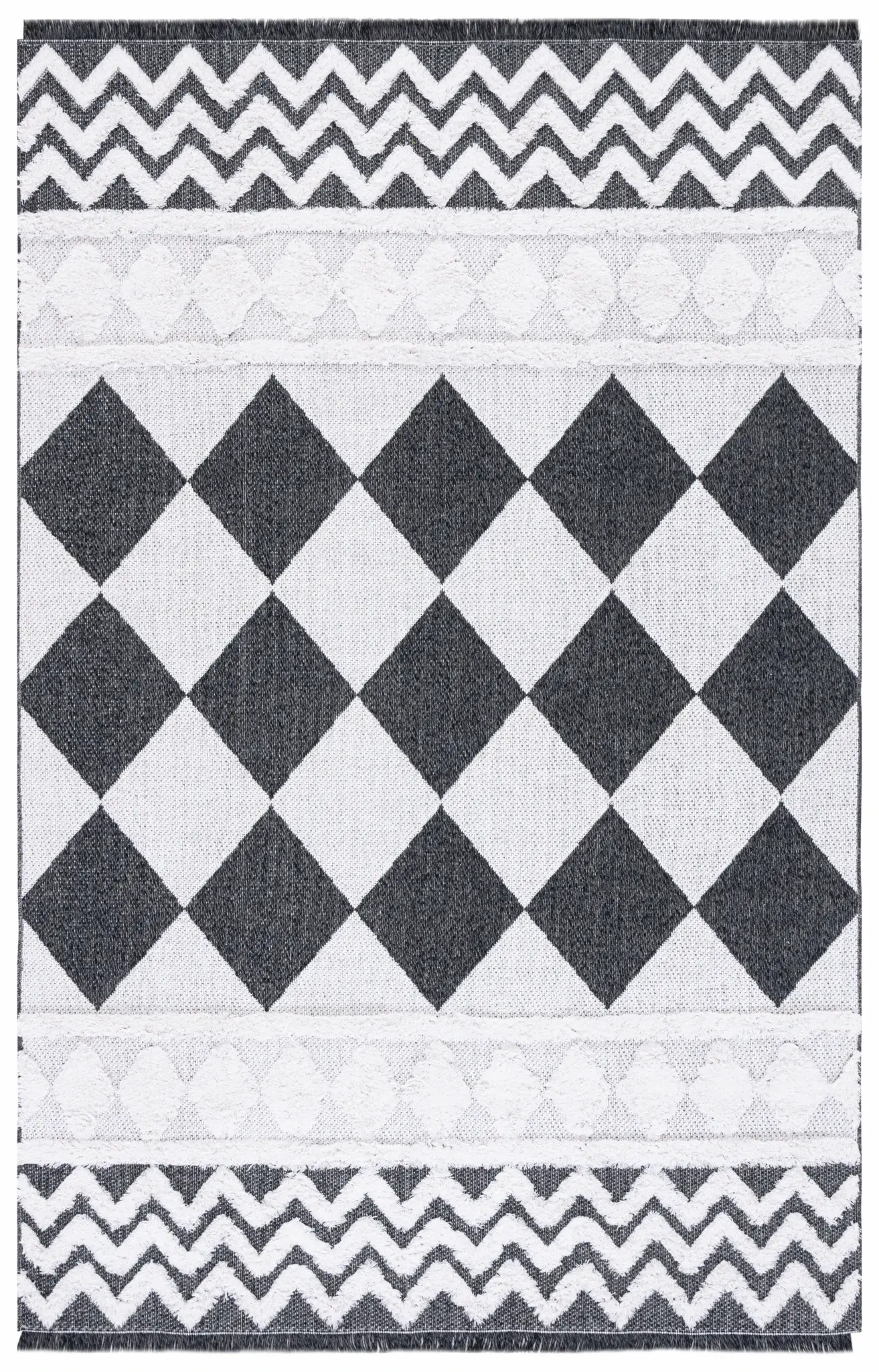 Augustine Chevron Diamond Rug
