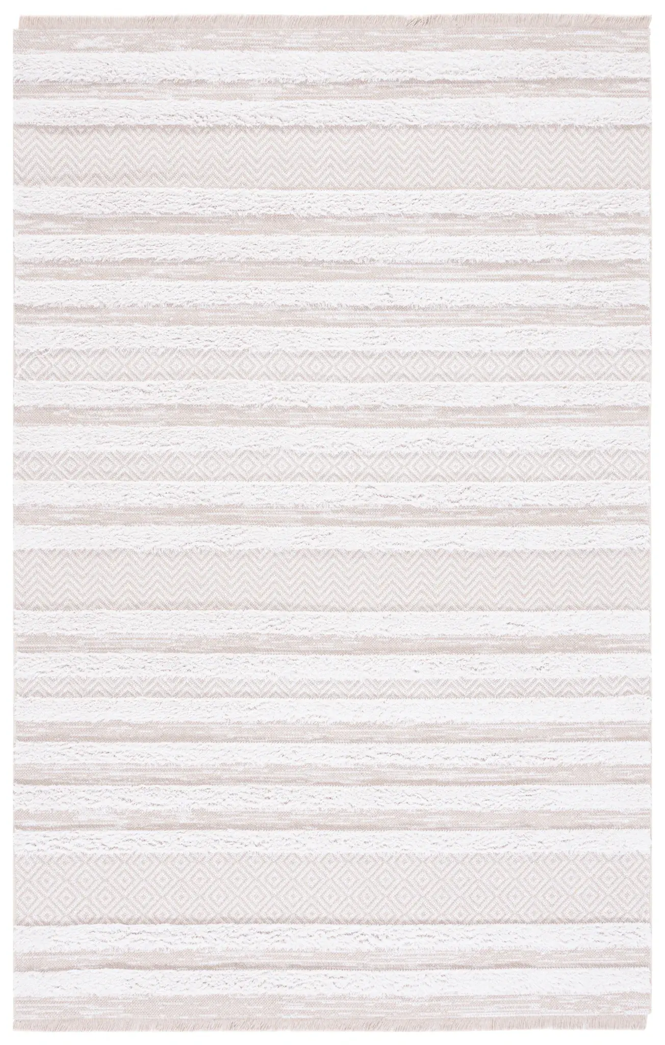 Augustine Banded Chevron Rug