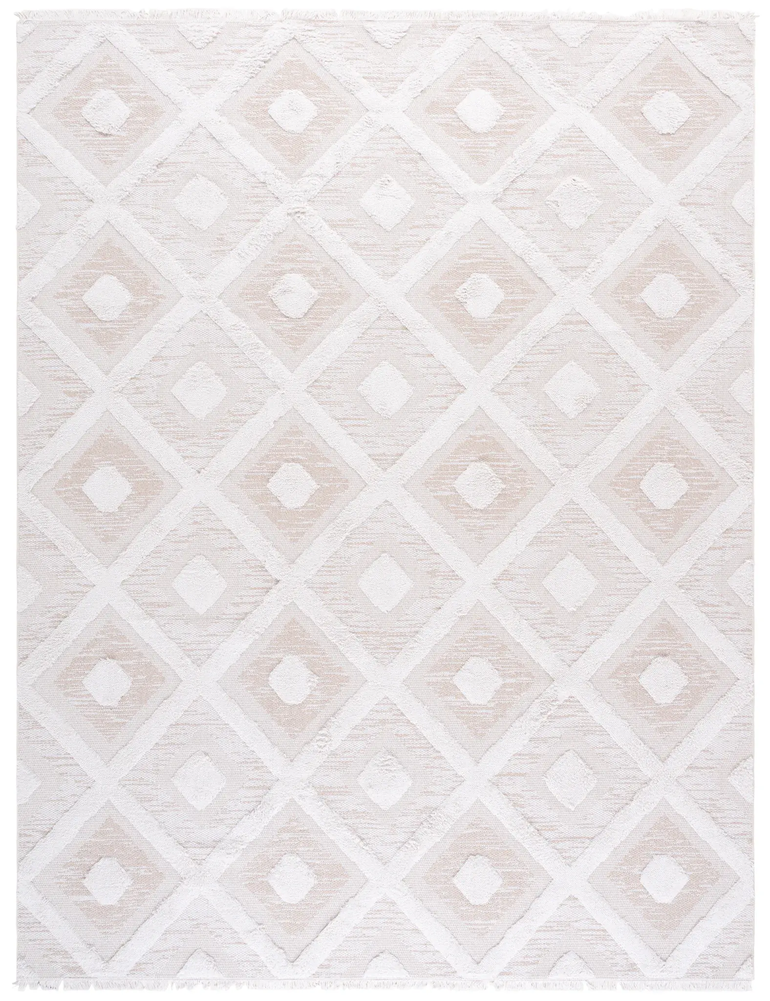 Augustine Diamond Grid Rug