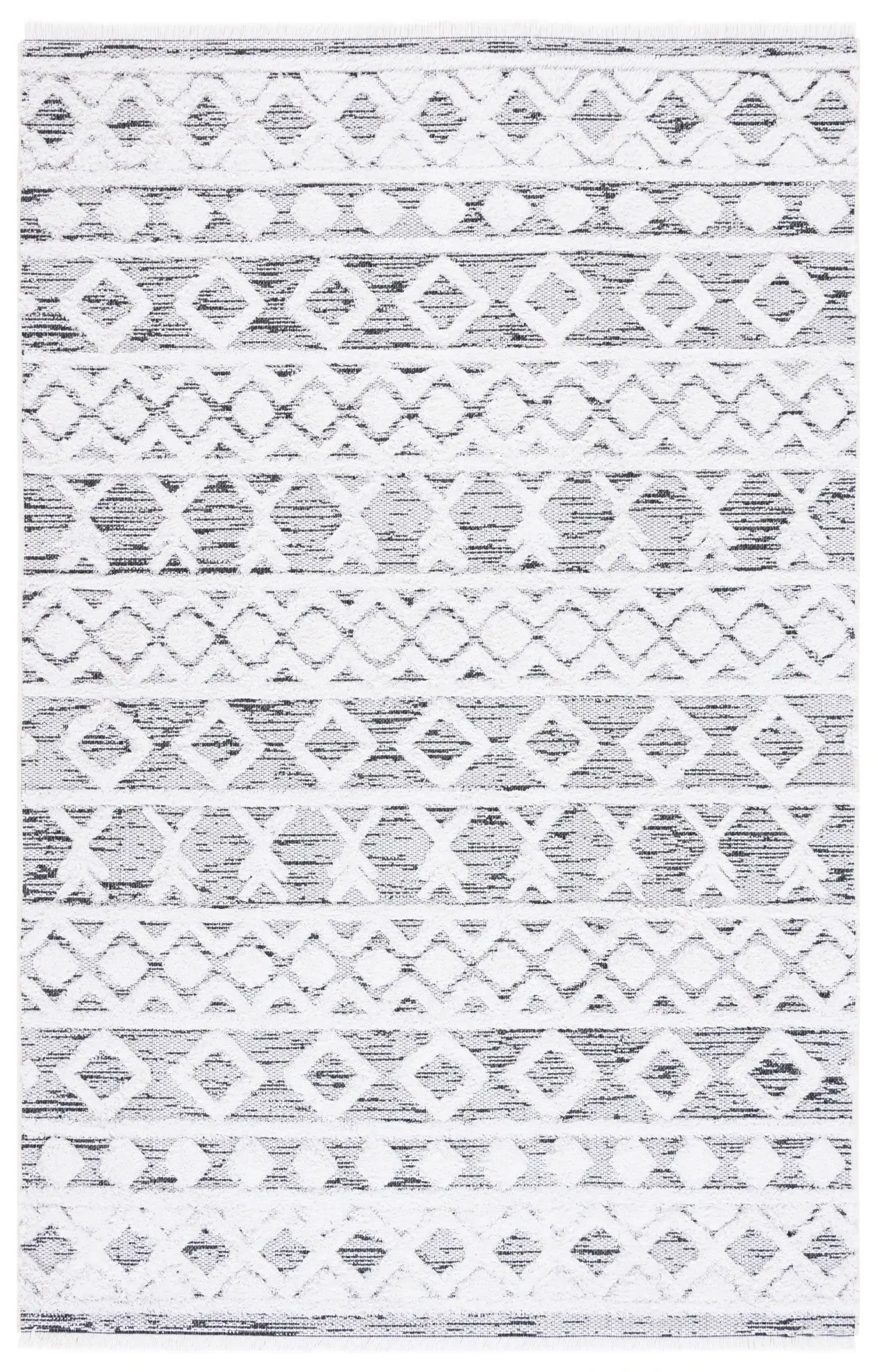 Augustine Banded Diamond Rug