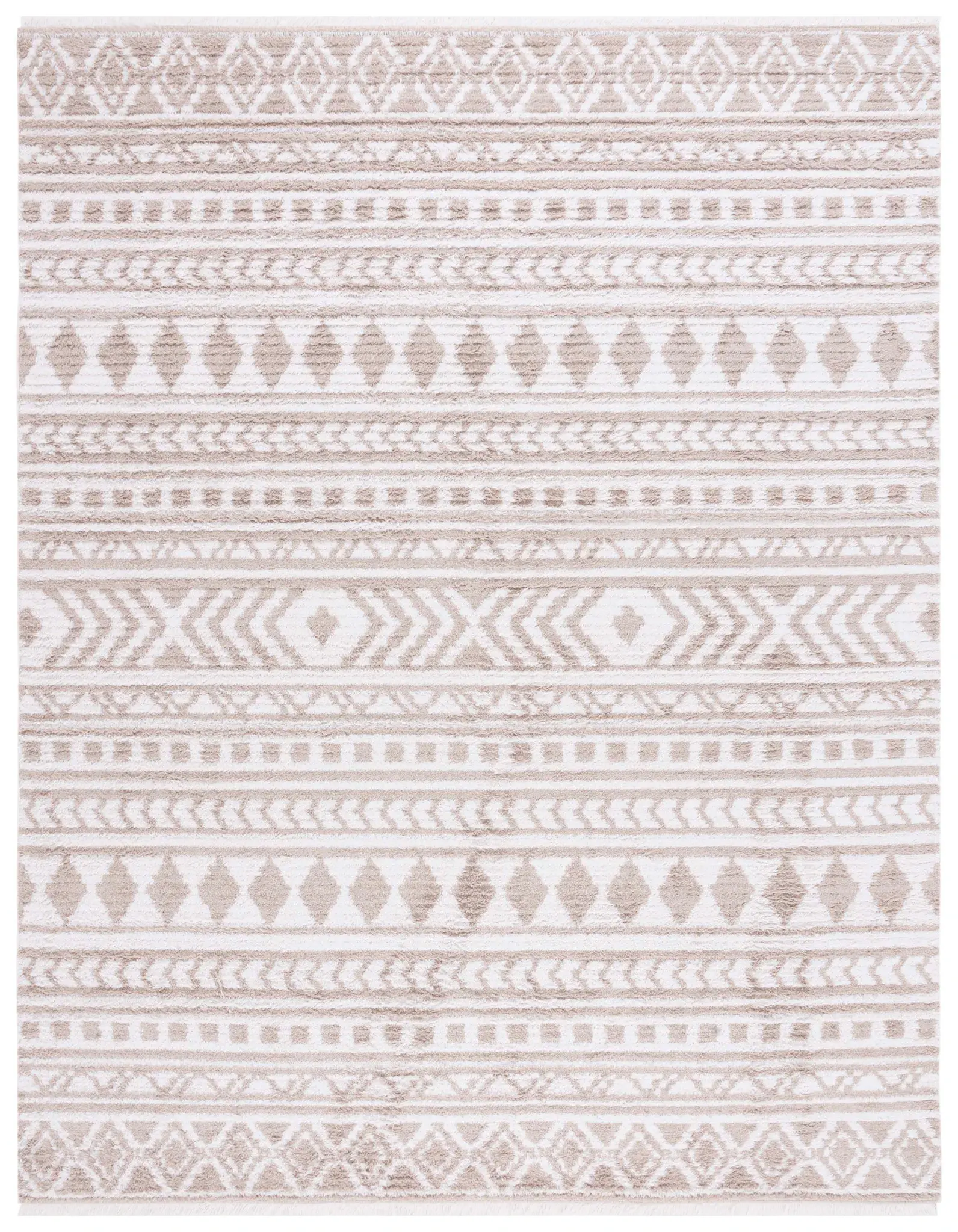 Augustine Banded Tribal Rug