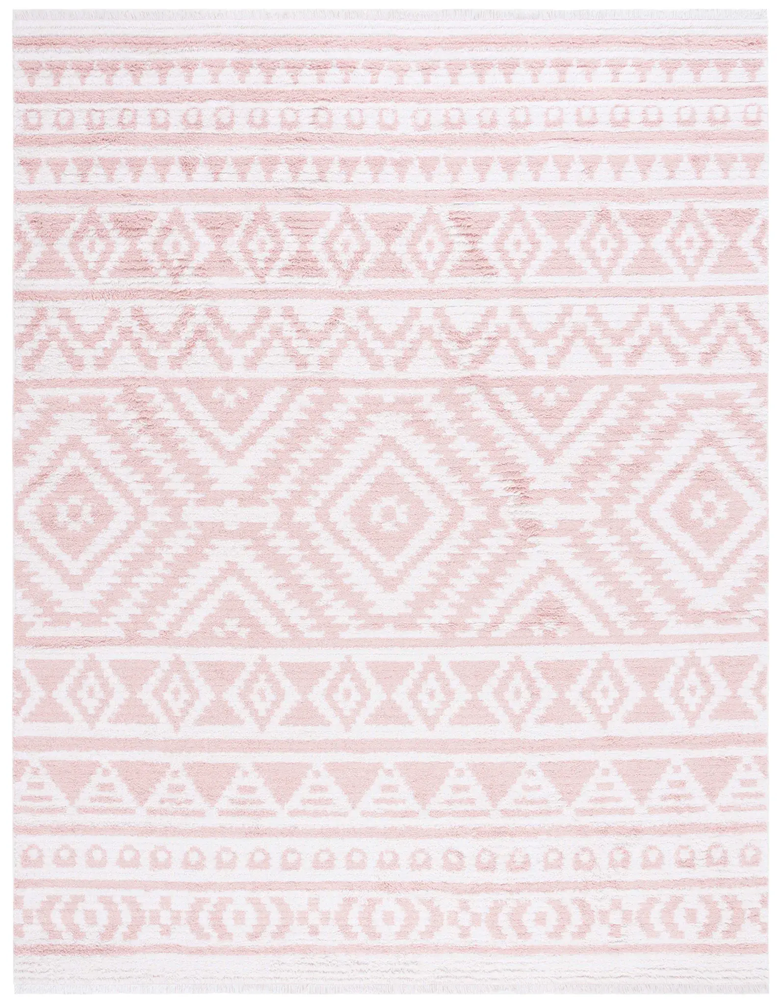 Augustine Southwestern Banded Diamond Rug