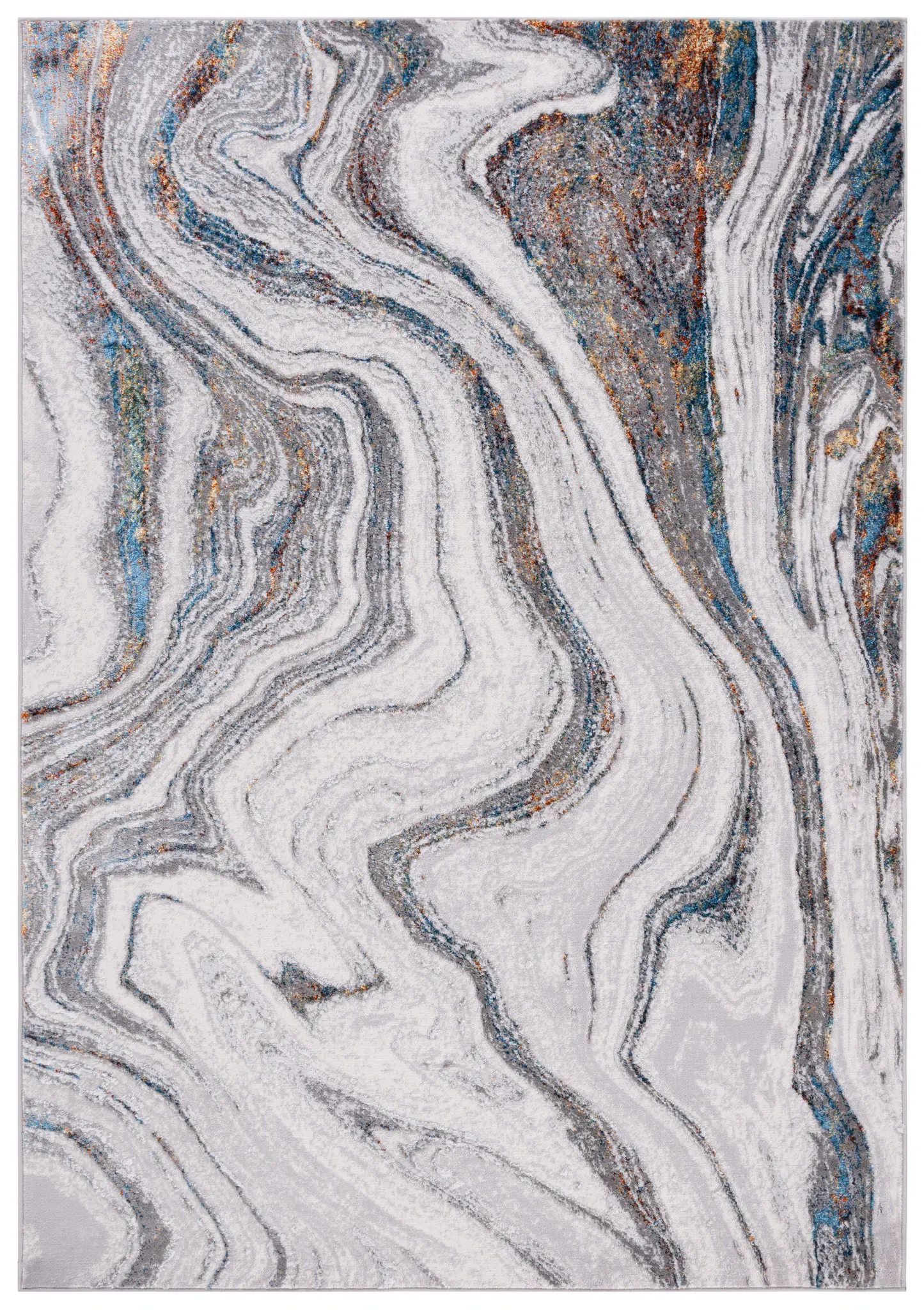 Amelia Marbled Swirl Rug