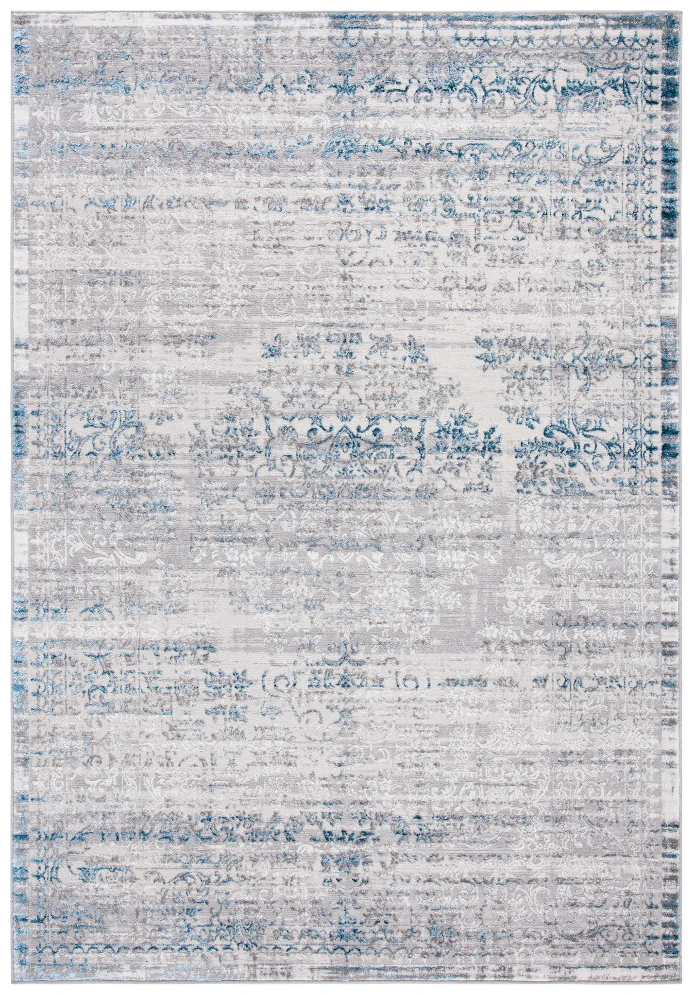 Amelia Distressed Medallion Rug
