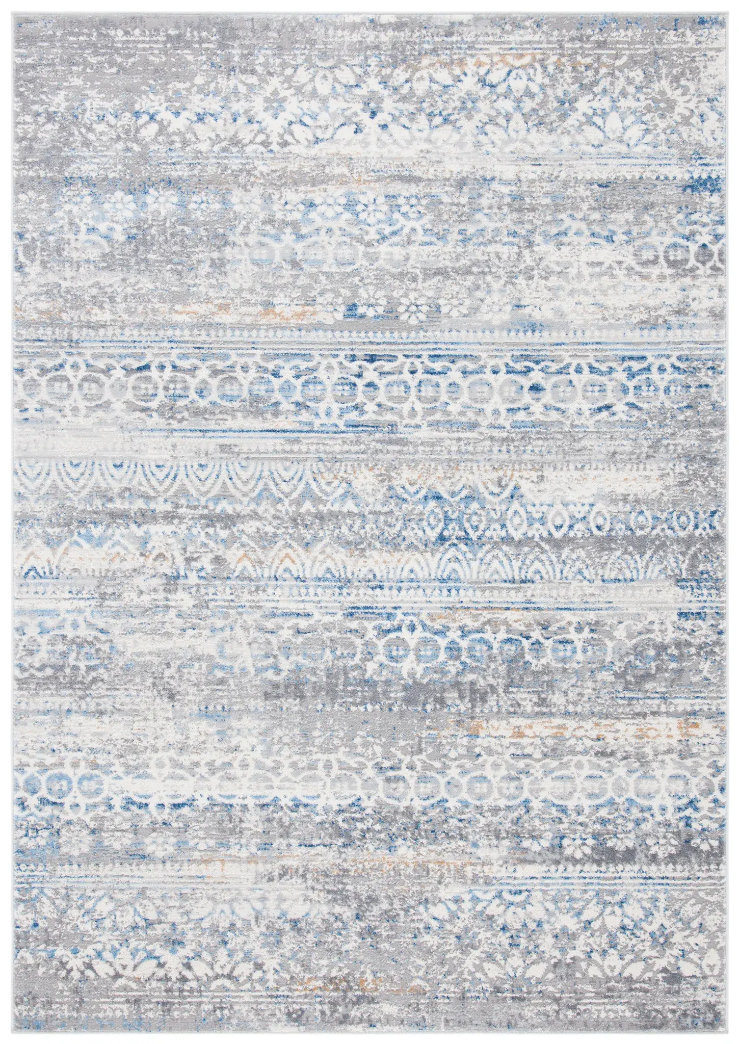 Amelia Banded Geometric Rug