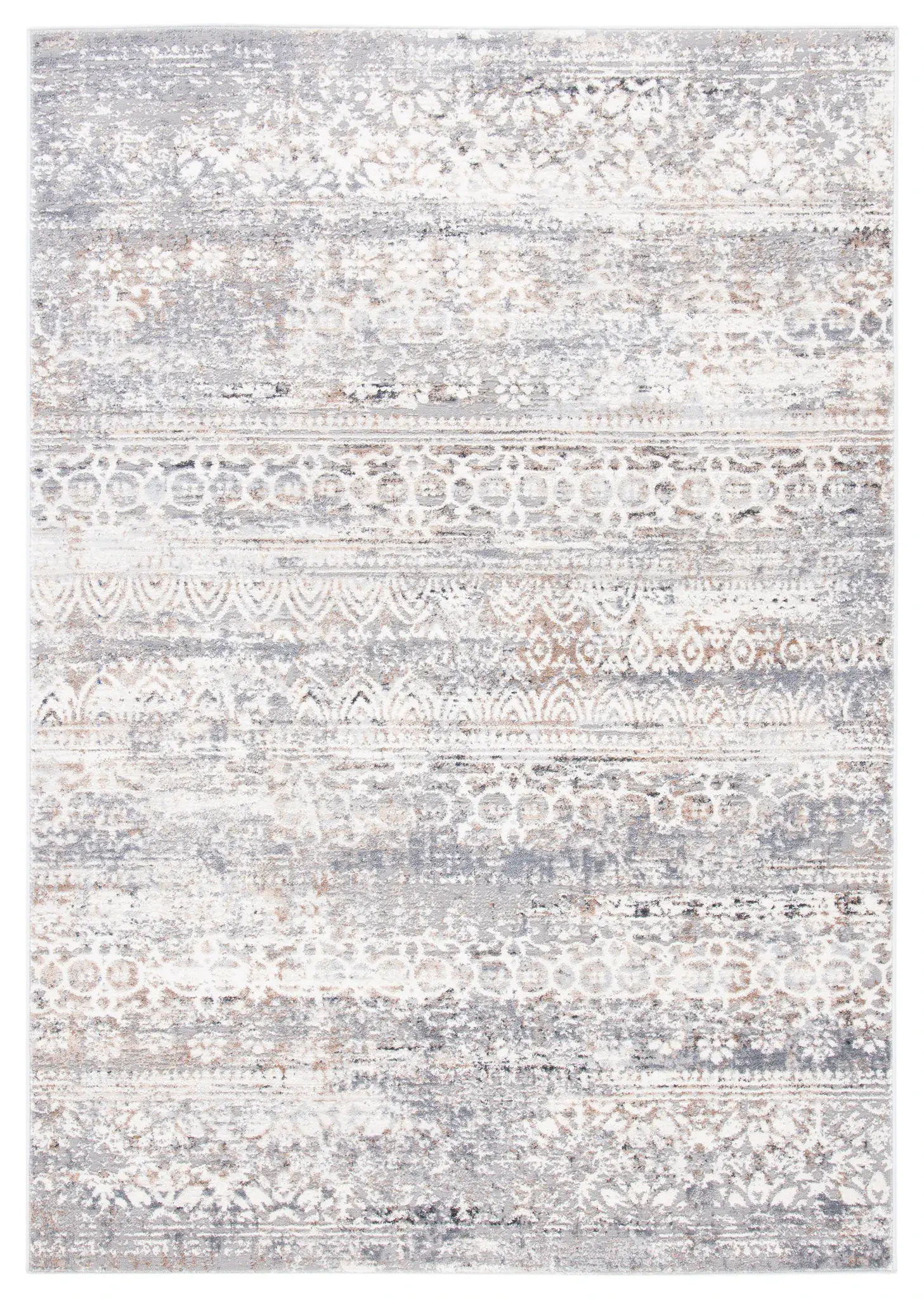 Amelia Banded Geometric Rug