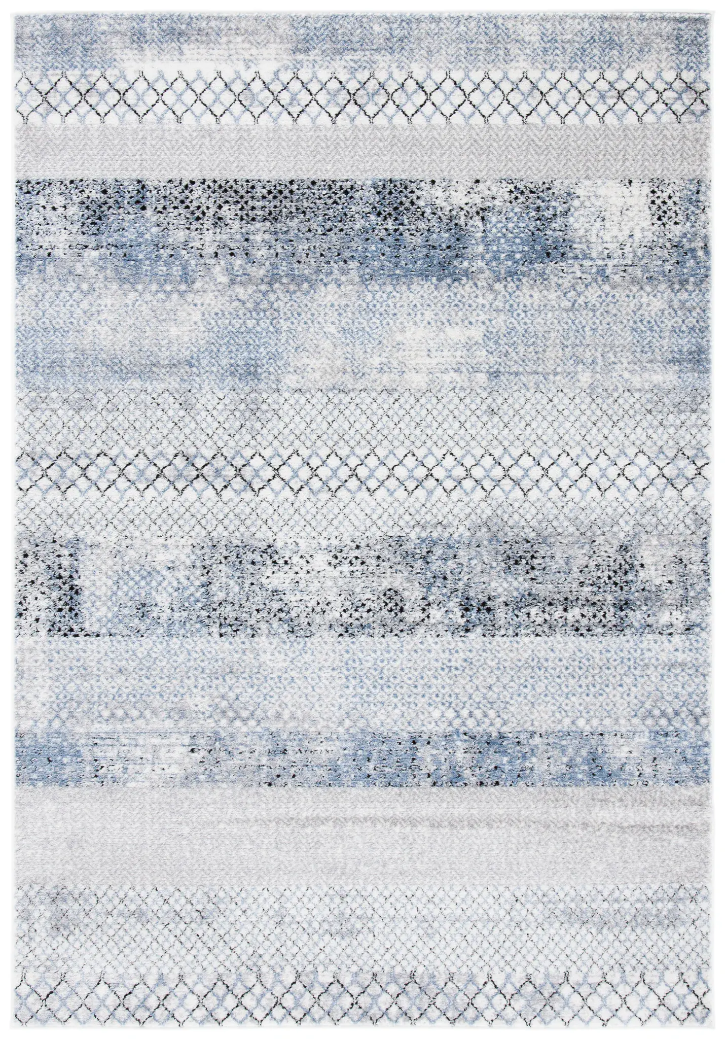 Amelia Distressed Stripe Rug