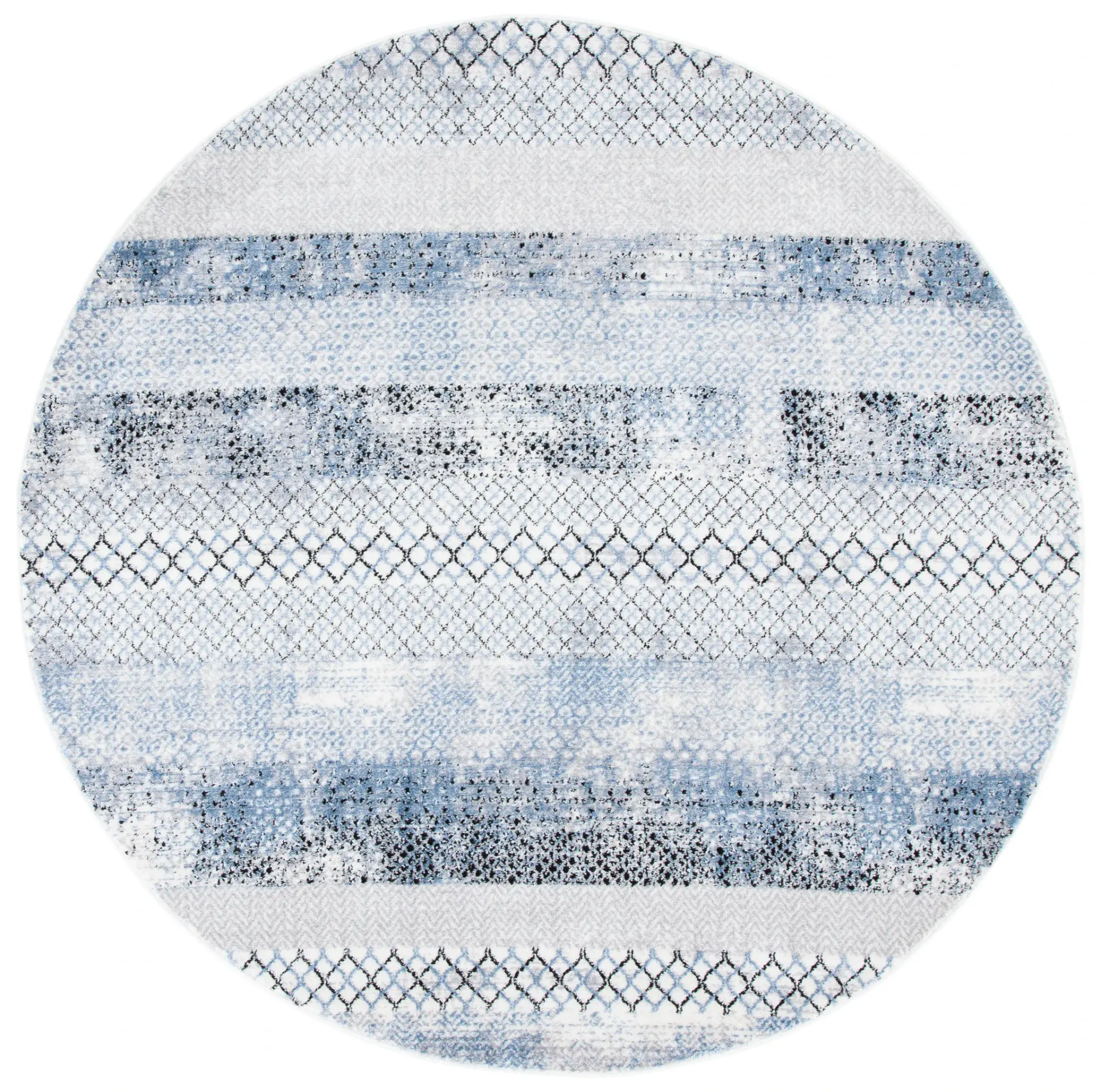Amelia Distressed Stripe Rug