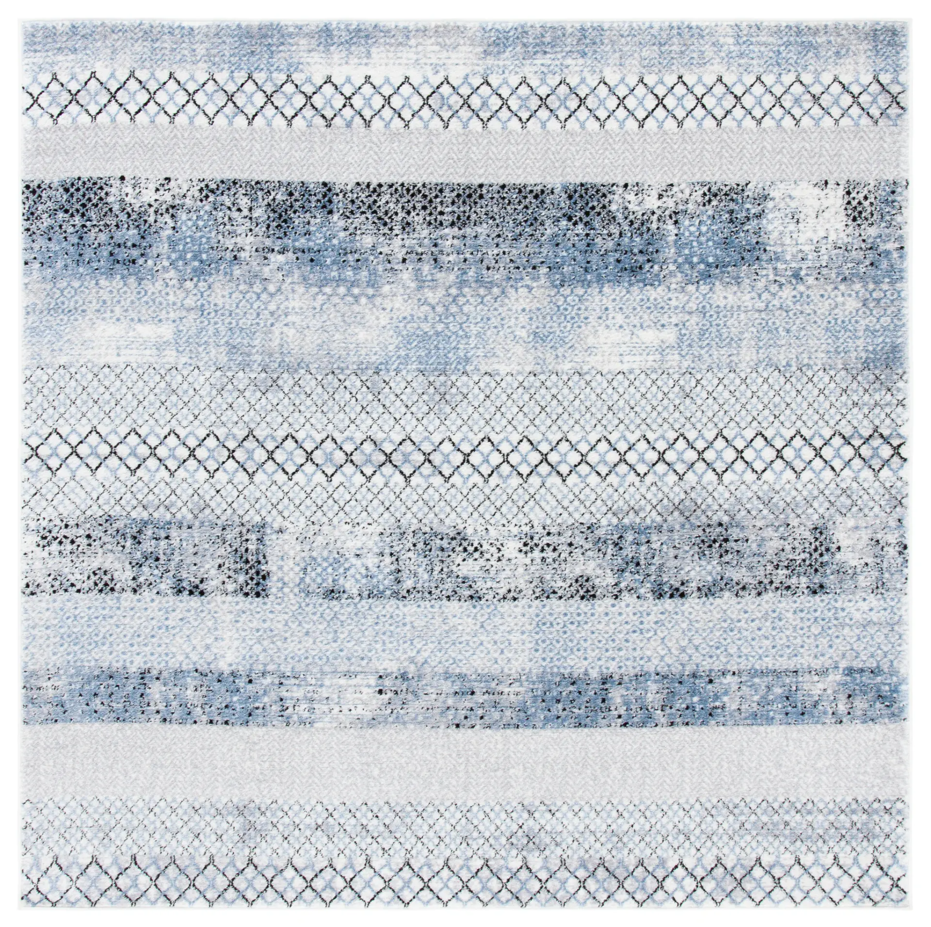 Amelia Distressed Stripe Rug