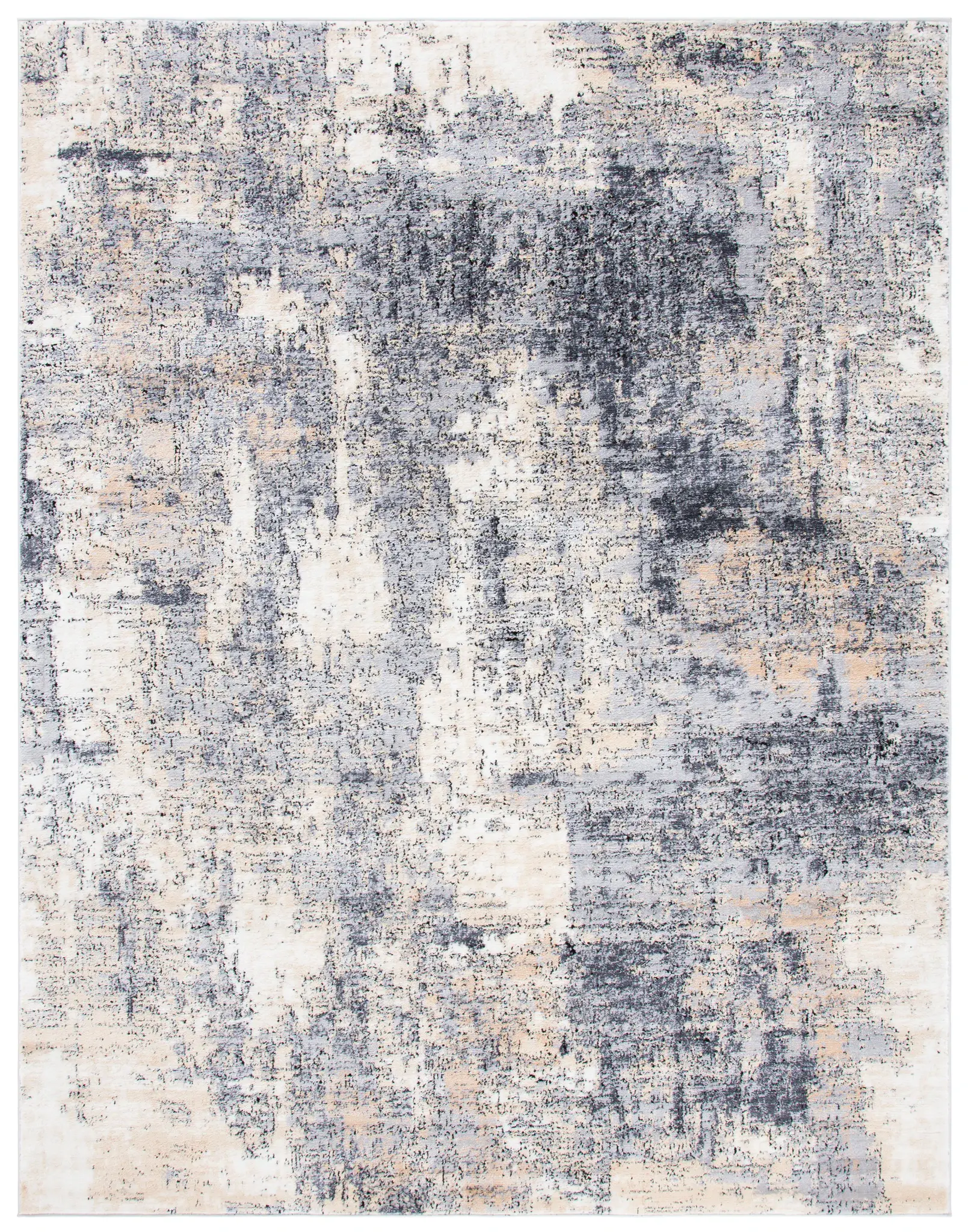 Amelia Modern Abstract Canvas Rug