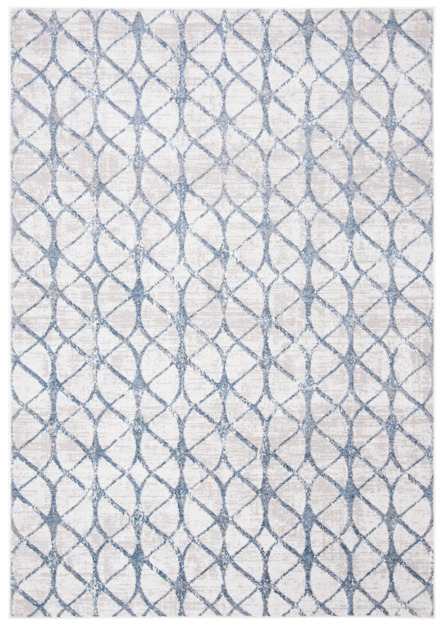 Amelia Wavy Lattice Rug