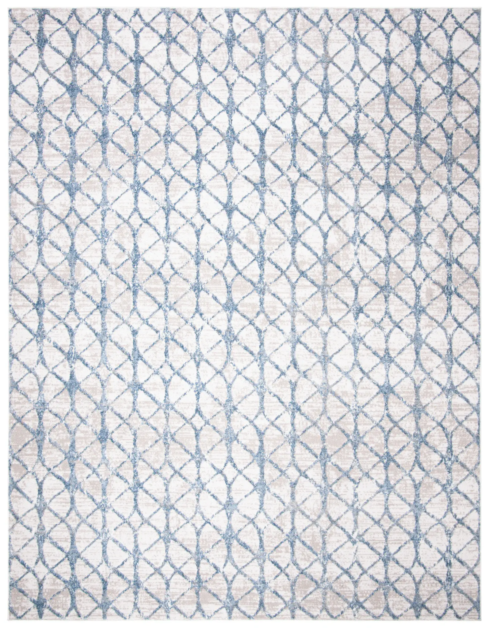 Amelia Wavy Lattice Rug