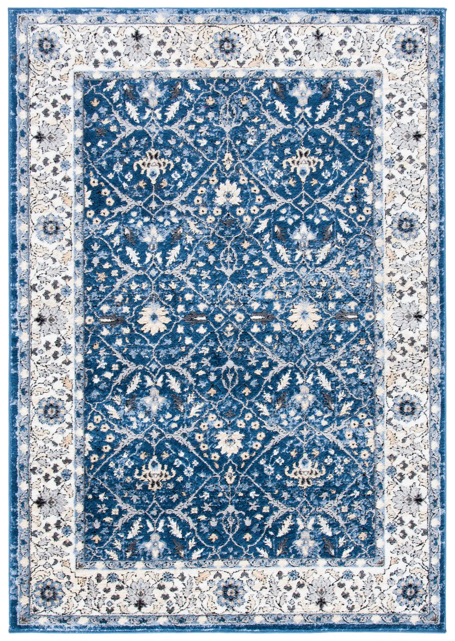 Amelia Floral Lattice Rug