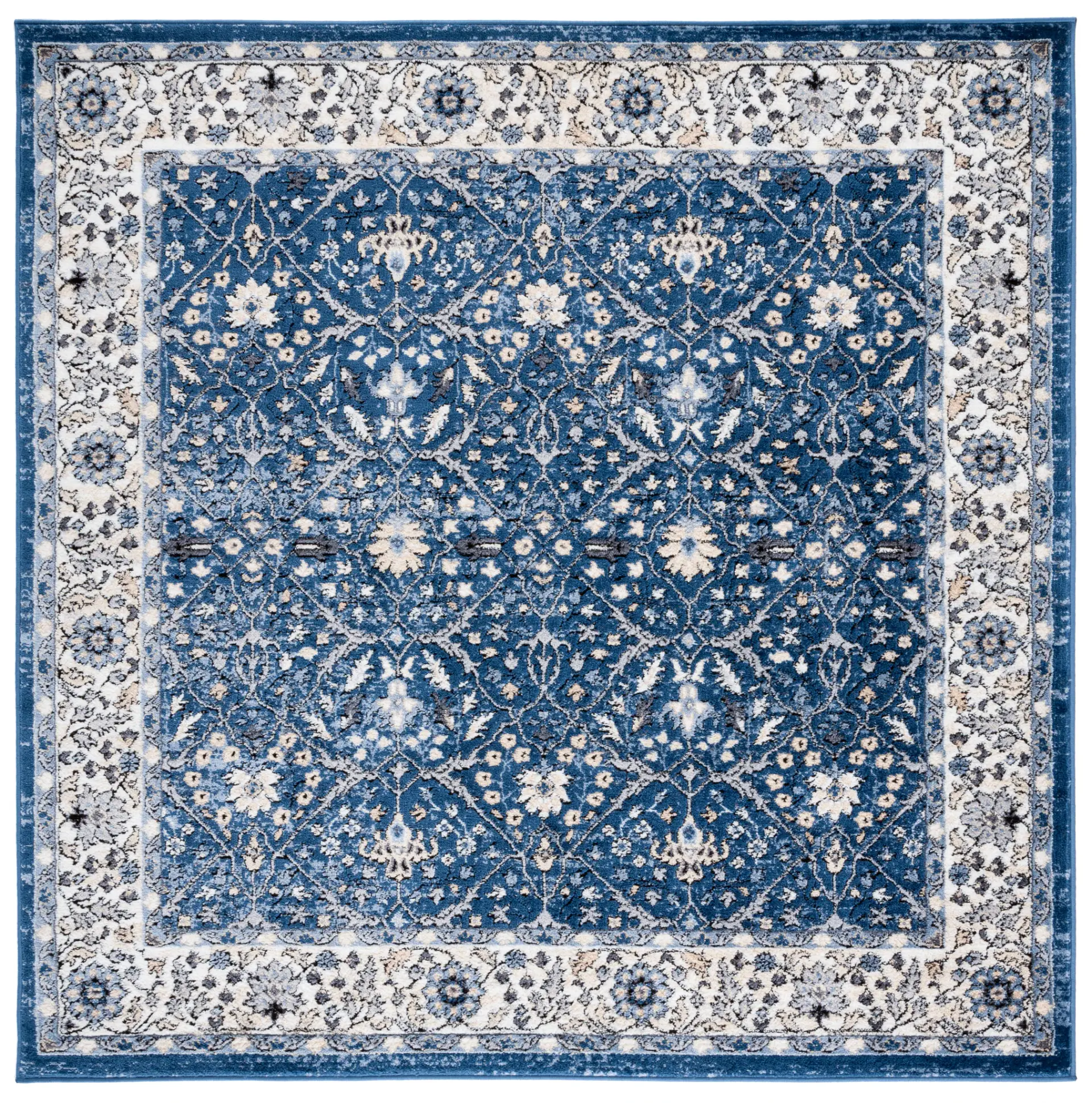 Amelia Floral Lattice Rug