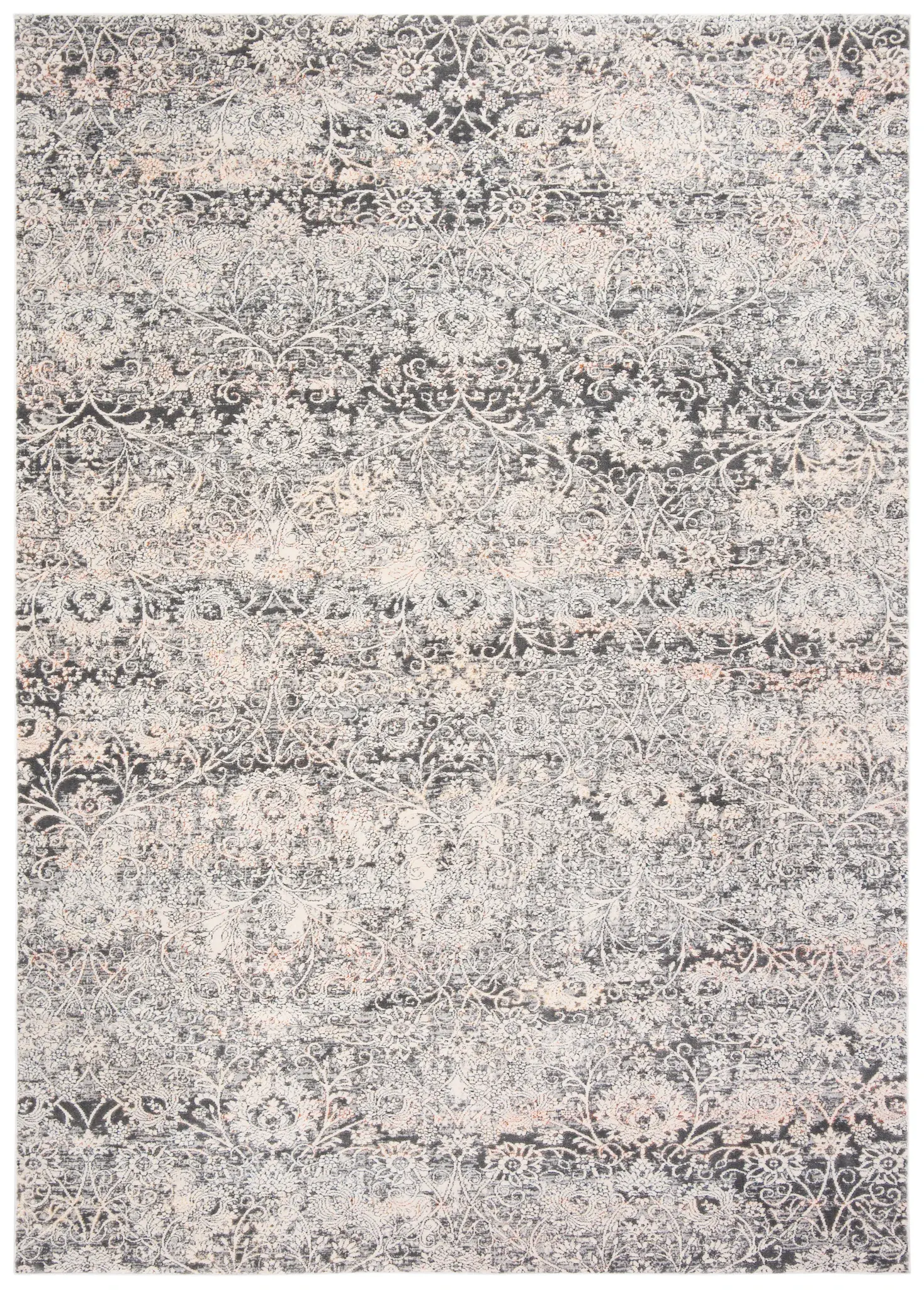 Alhambra Distressed Floral Rug