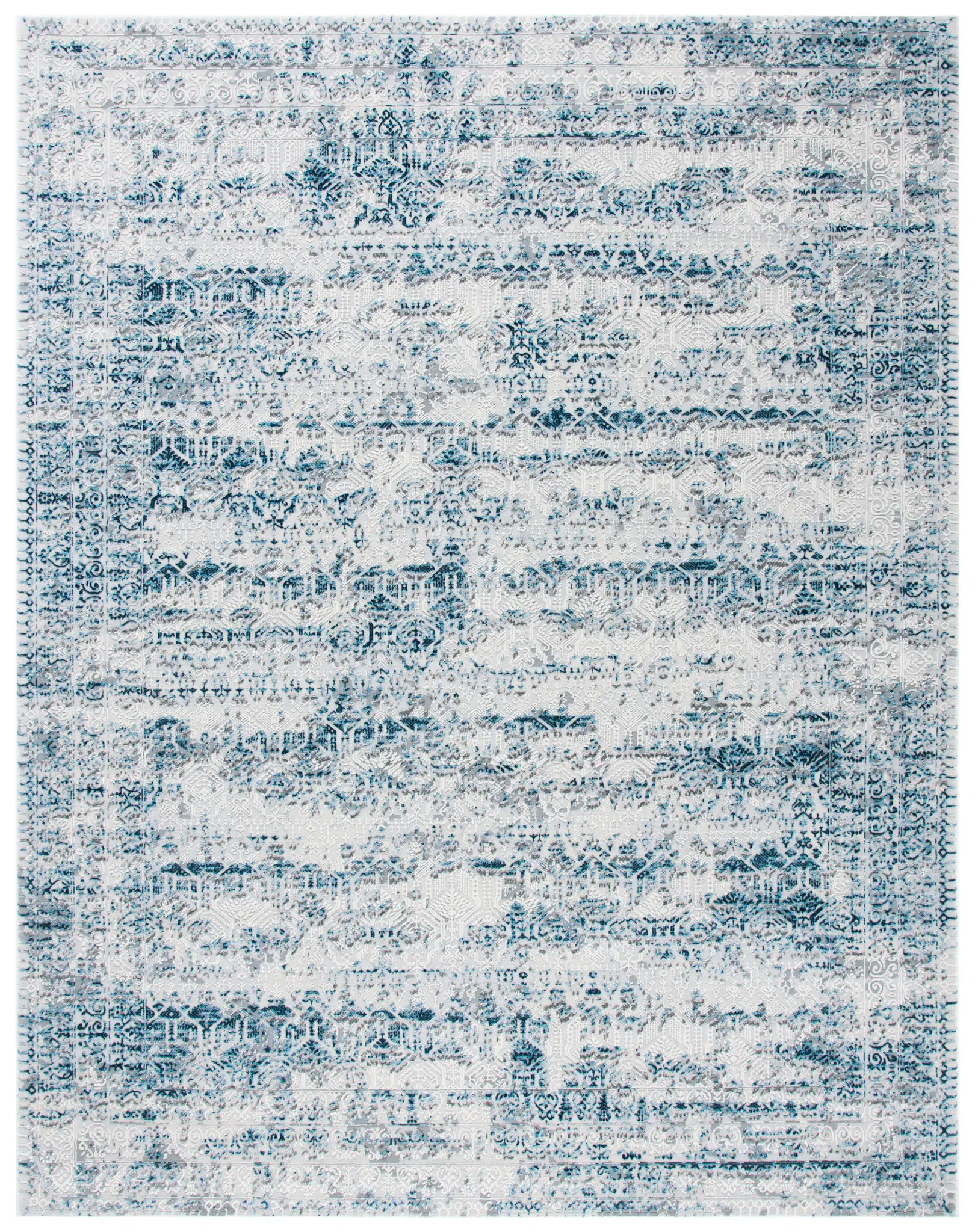 Alhambra Distressed Bordered Rug