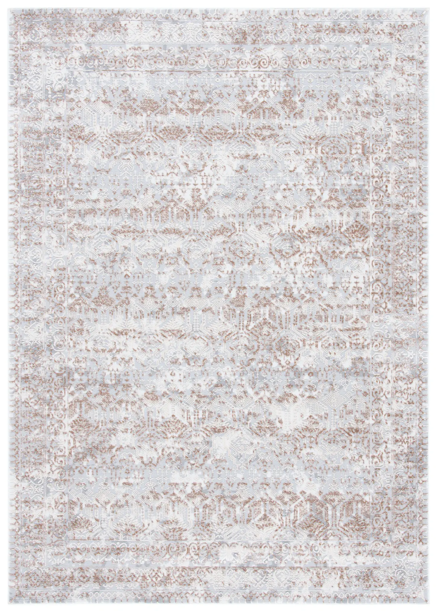 Alhambra Distressed Bordered Rug