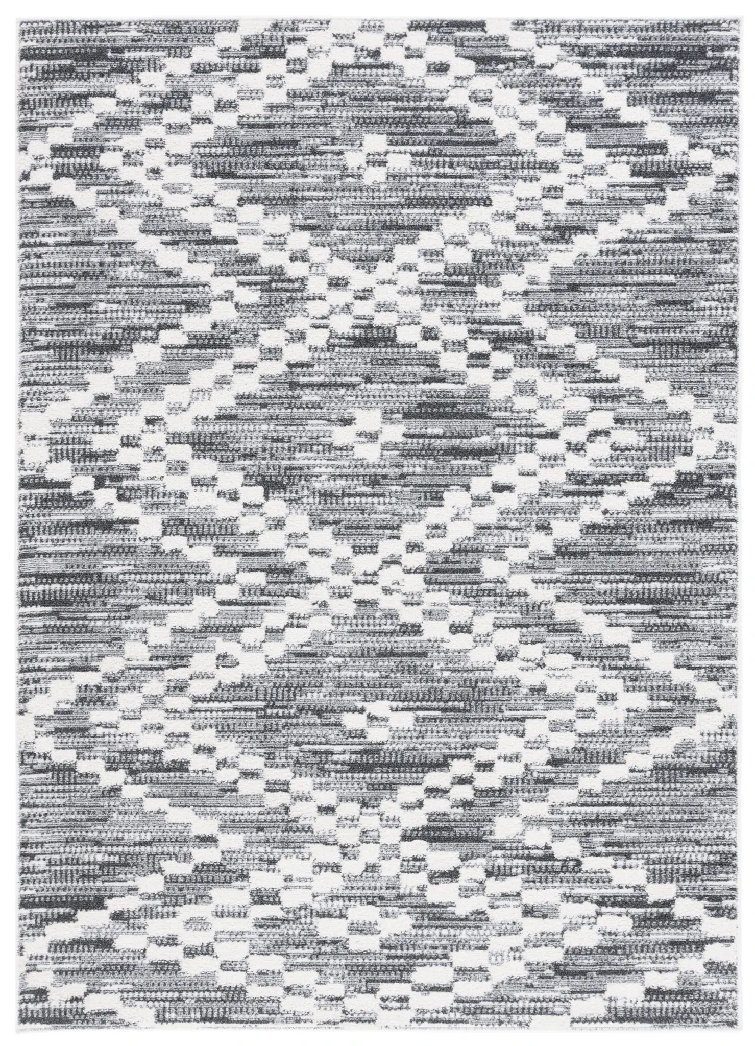 Alamo Pixelated Diamond Rug