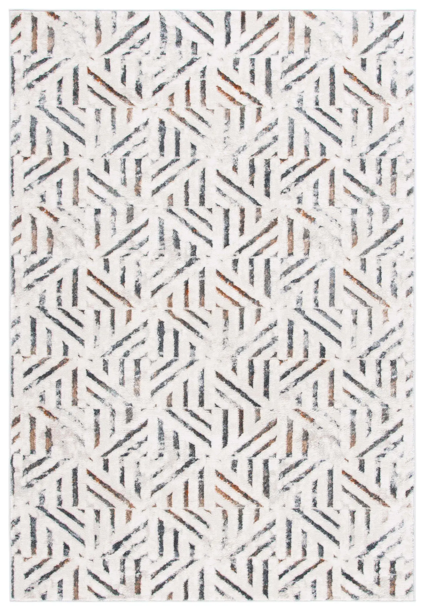 Alenia Geometric Line Rug