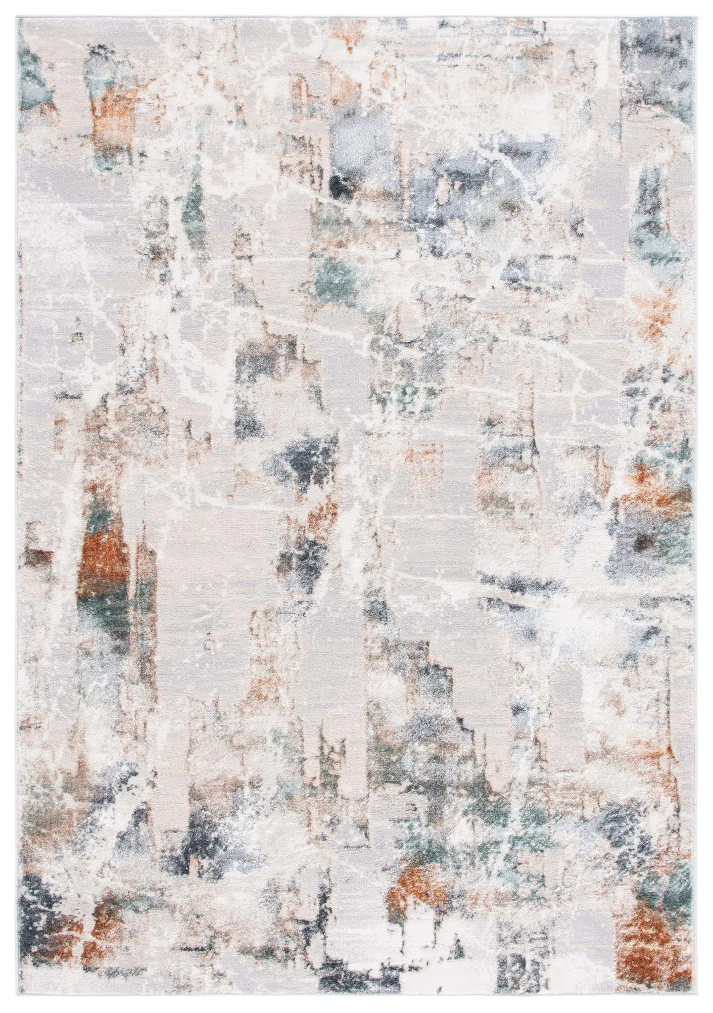 Alenia Distressed Abstract Rug