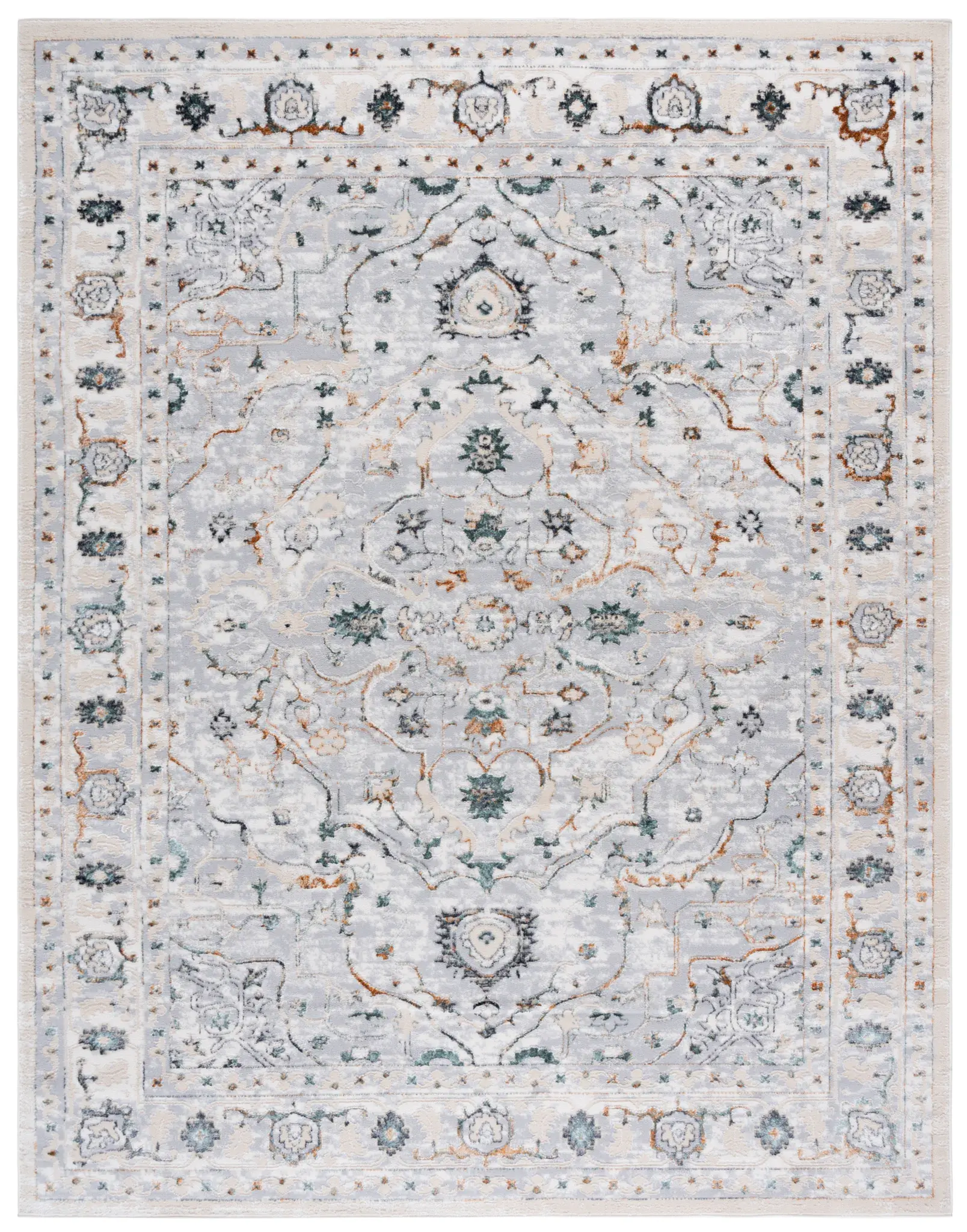 Alenia Distressed Medallion Rug