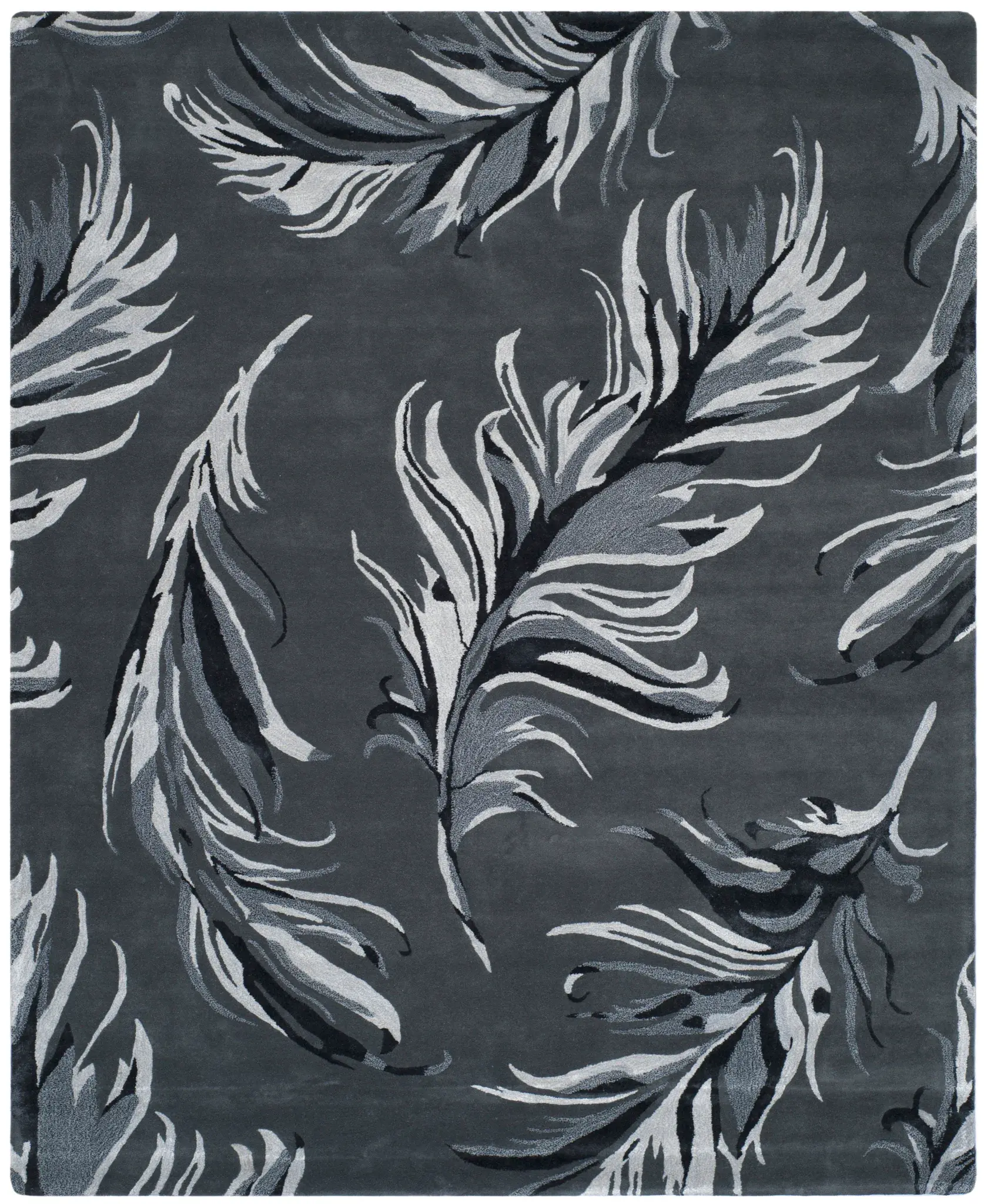 Allure Feather Hand-Tufted Wool Rug