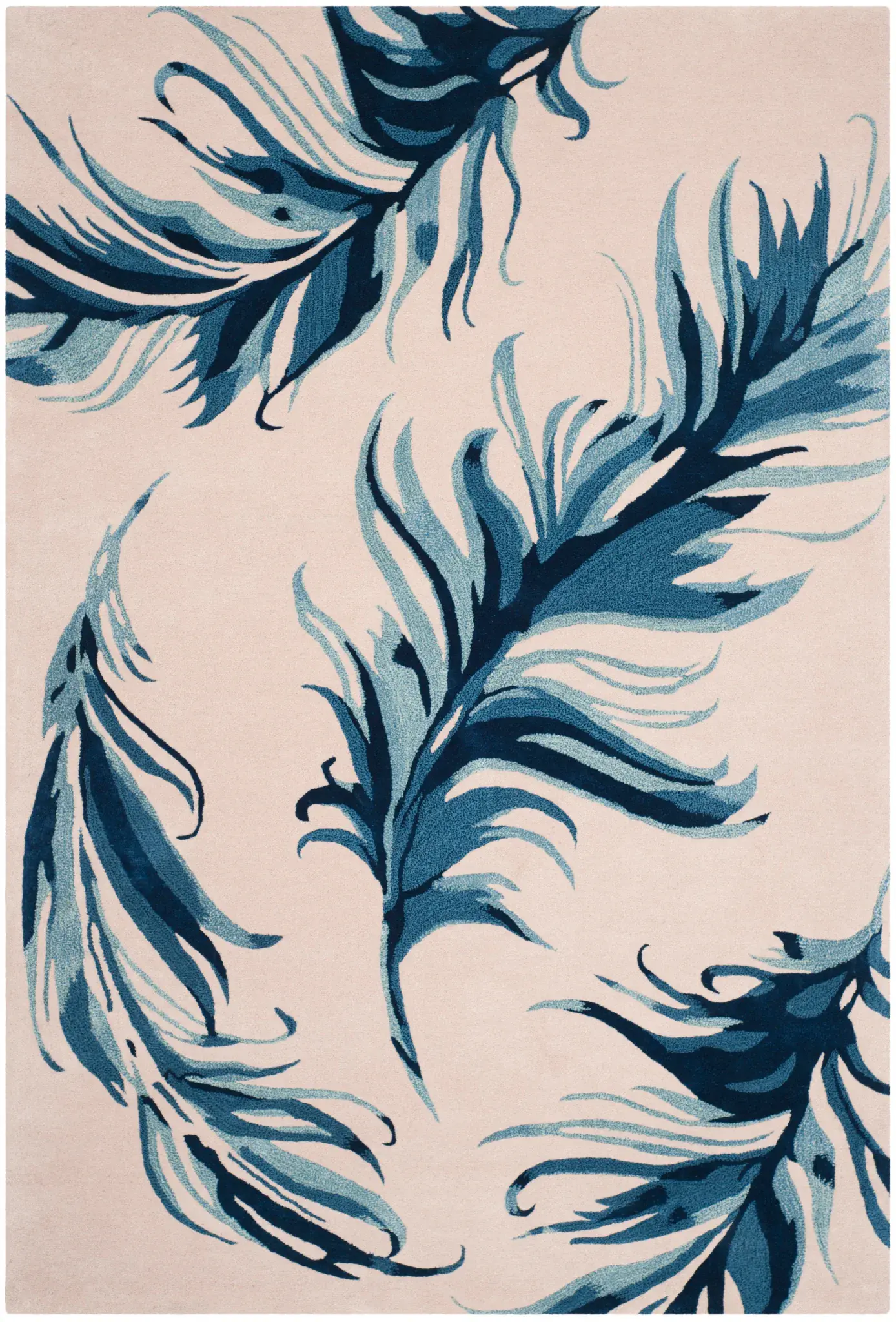 Allure Feather Hand-Tufted Wool Rug