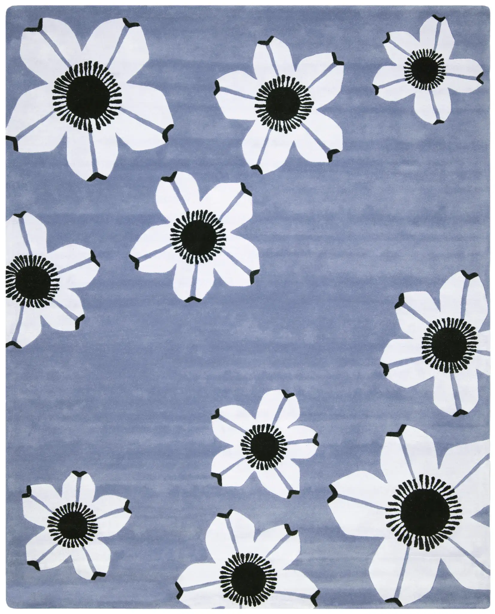 Allure Scattered Floral Hand-Tufted Wool Rug