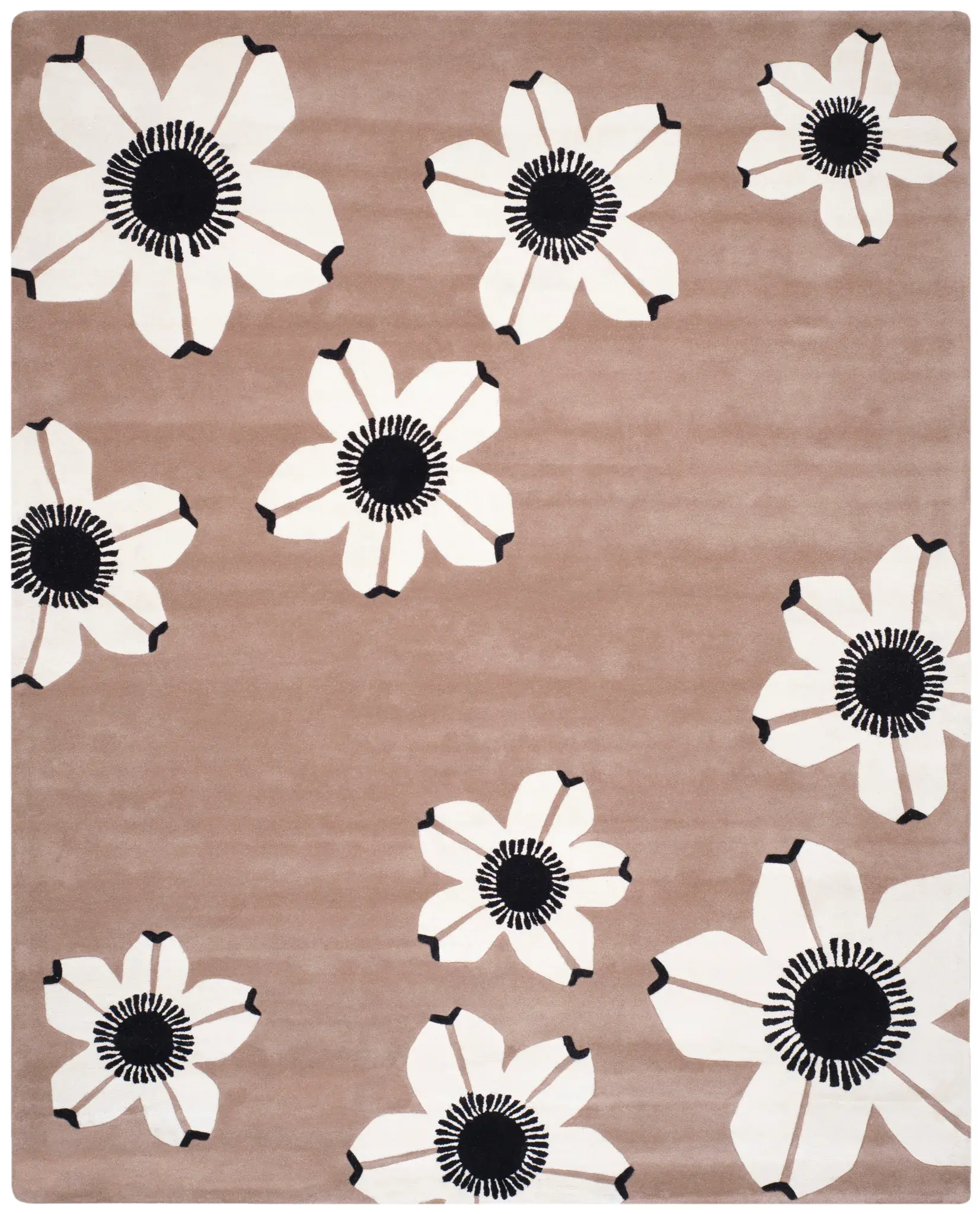 Allure Scattered Floral Hand-Tufted Wool Rug