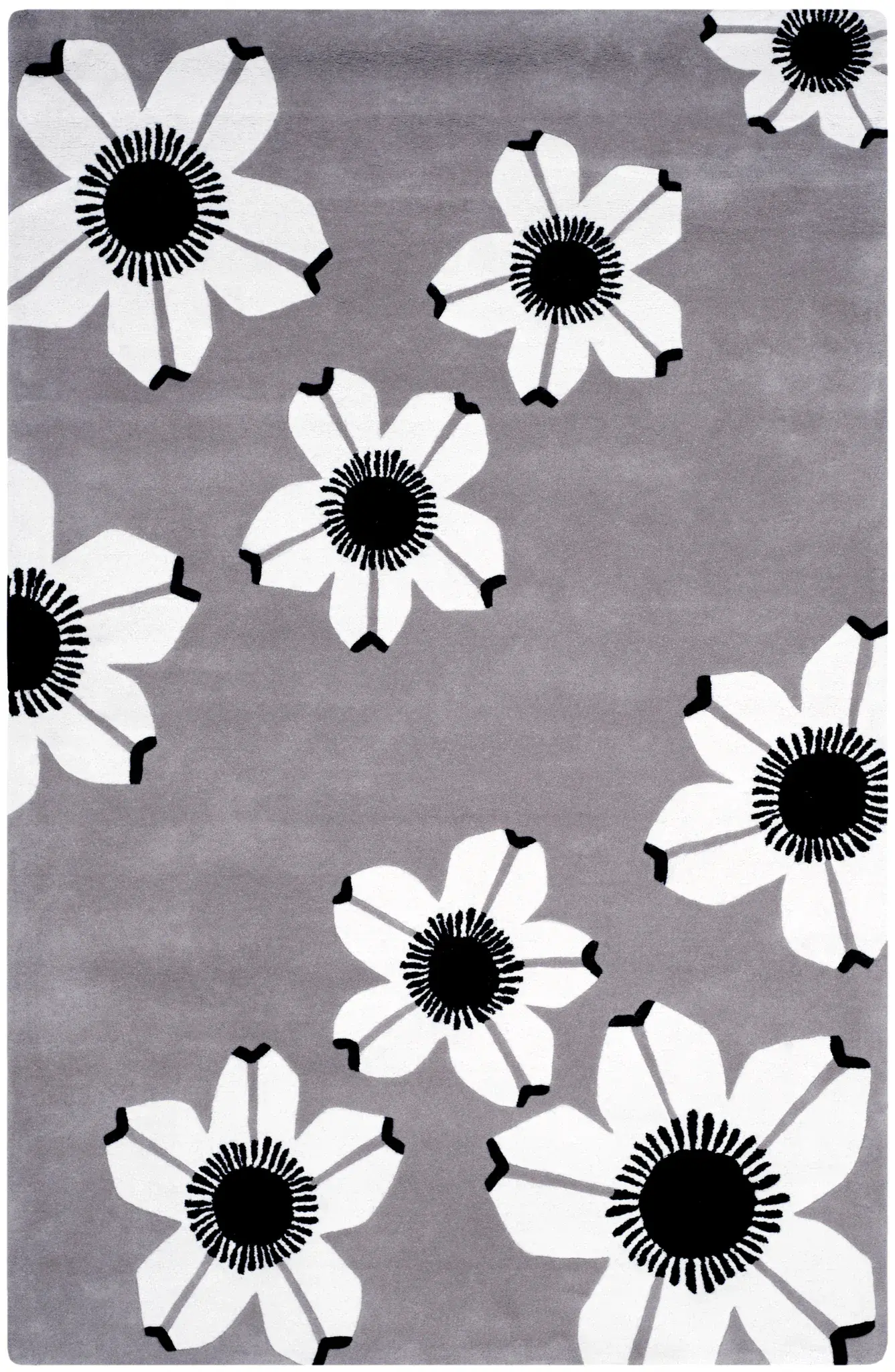 Allure Scattered Floral Hand-Tufted Wool Rug