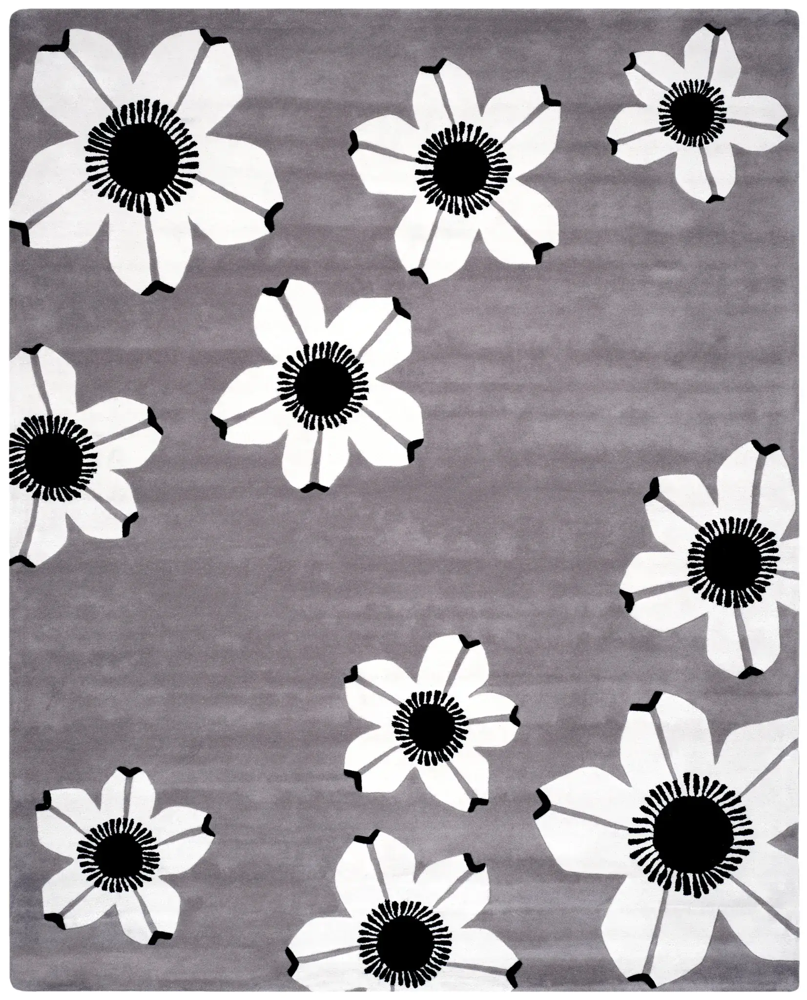 Allure Scattered Floral Hand-Tufted Wool Rug