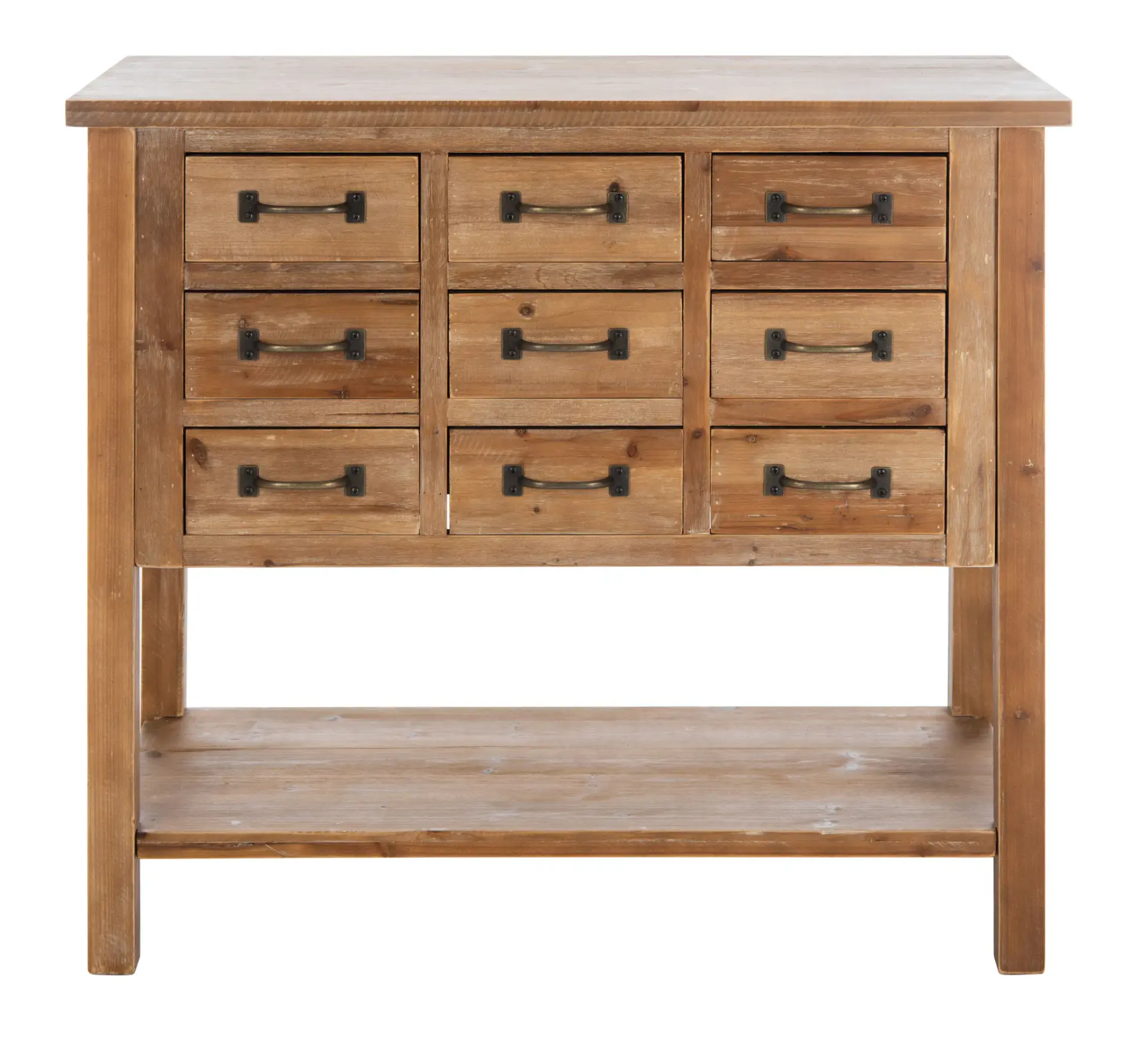 Mendie Six-Drawer Accent Table