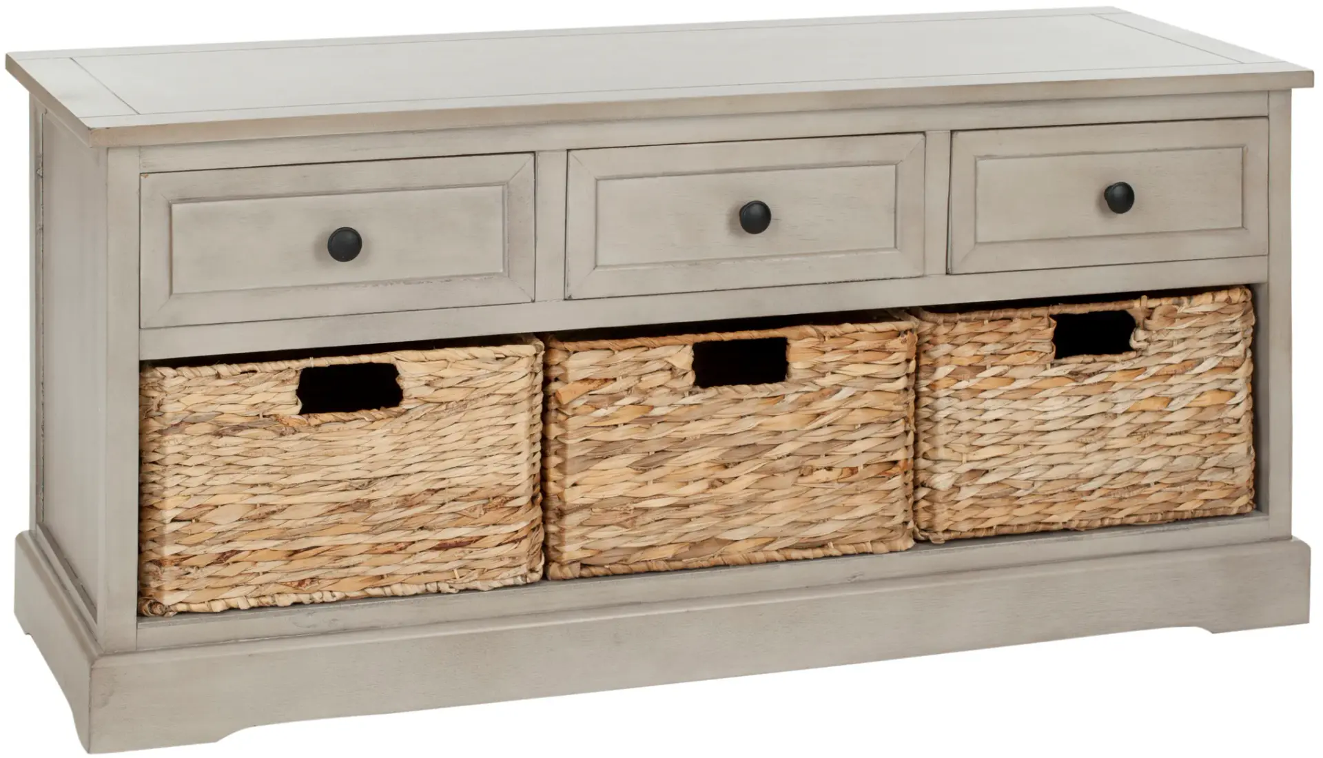 Damien Three-Drawer Storage Bench