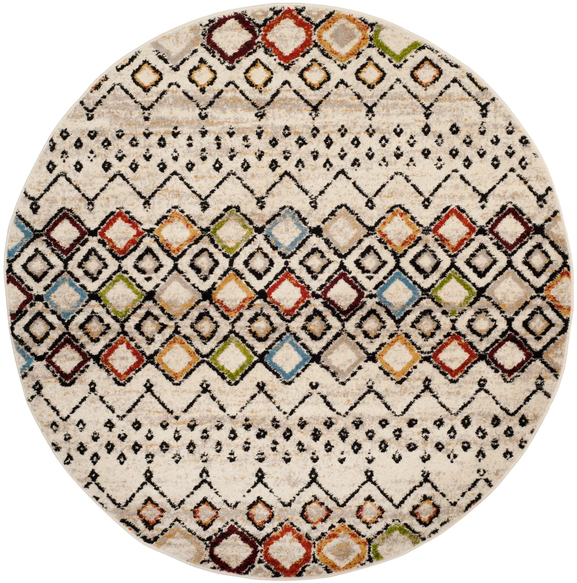Amsterdam Tribal Diamond Rug