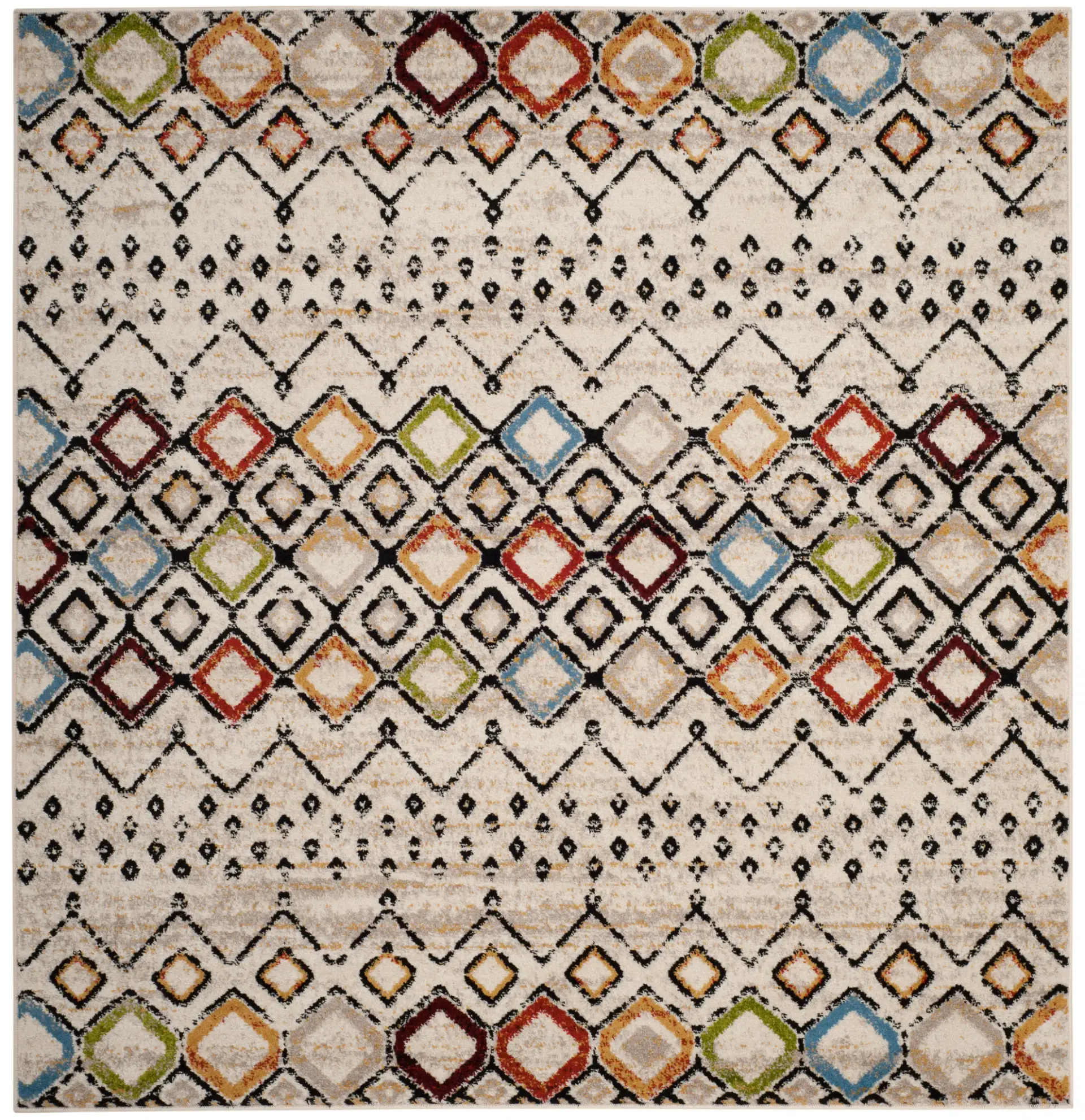 Amsterdam Tribal Diamond Rug