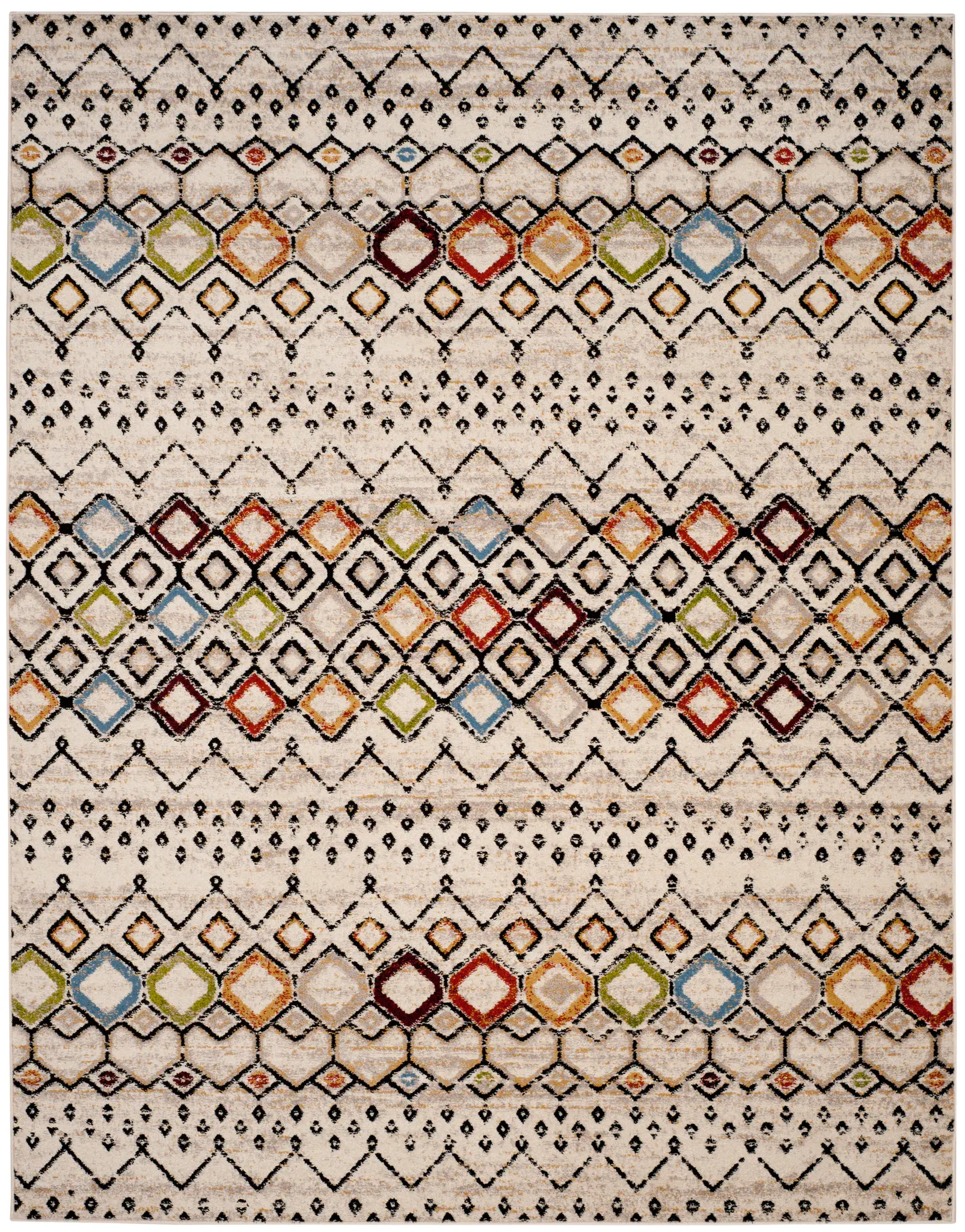 Amsterdam Tribal Diamond Rug