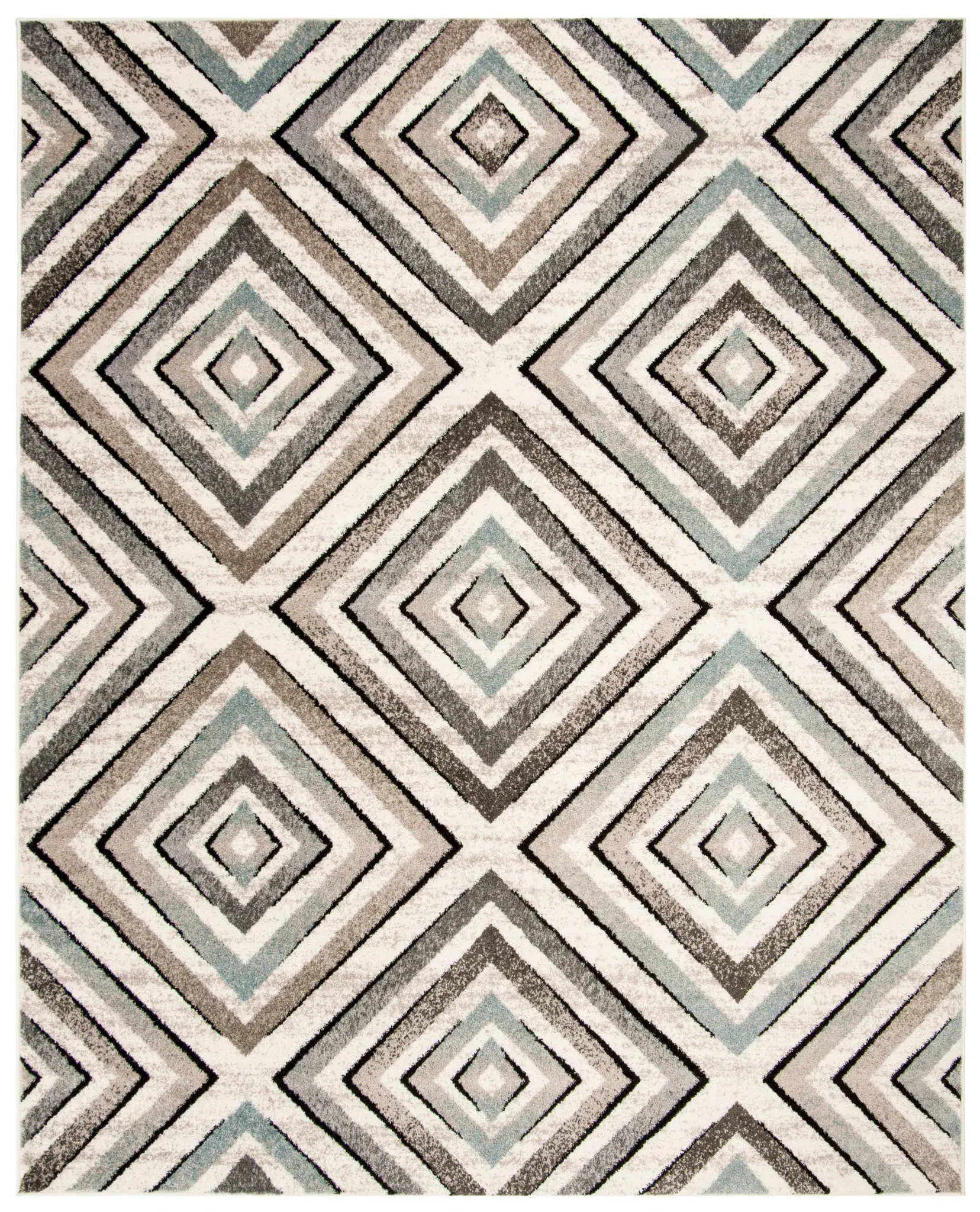 Amsterdam Nested Diamond Rug