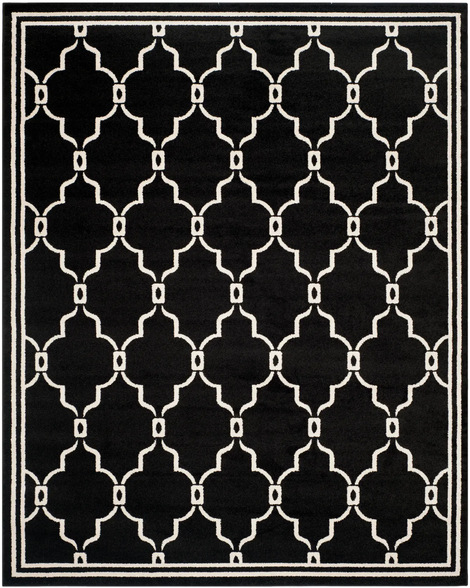 Amherst Chain Trellis Border Rug