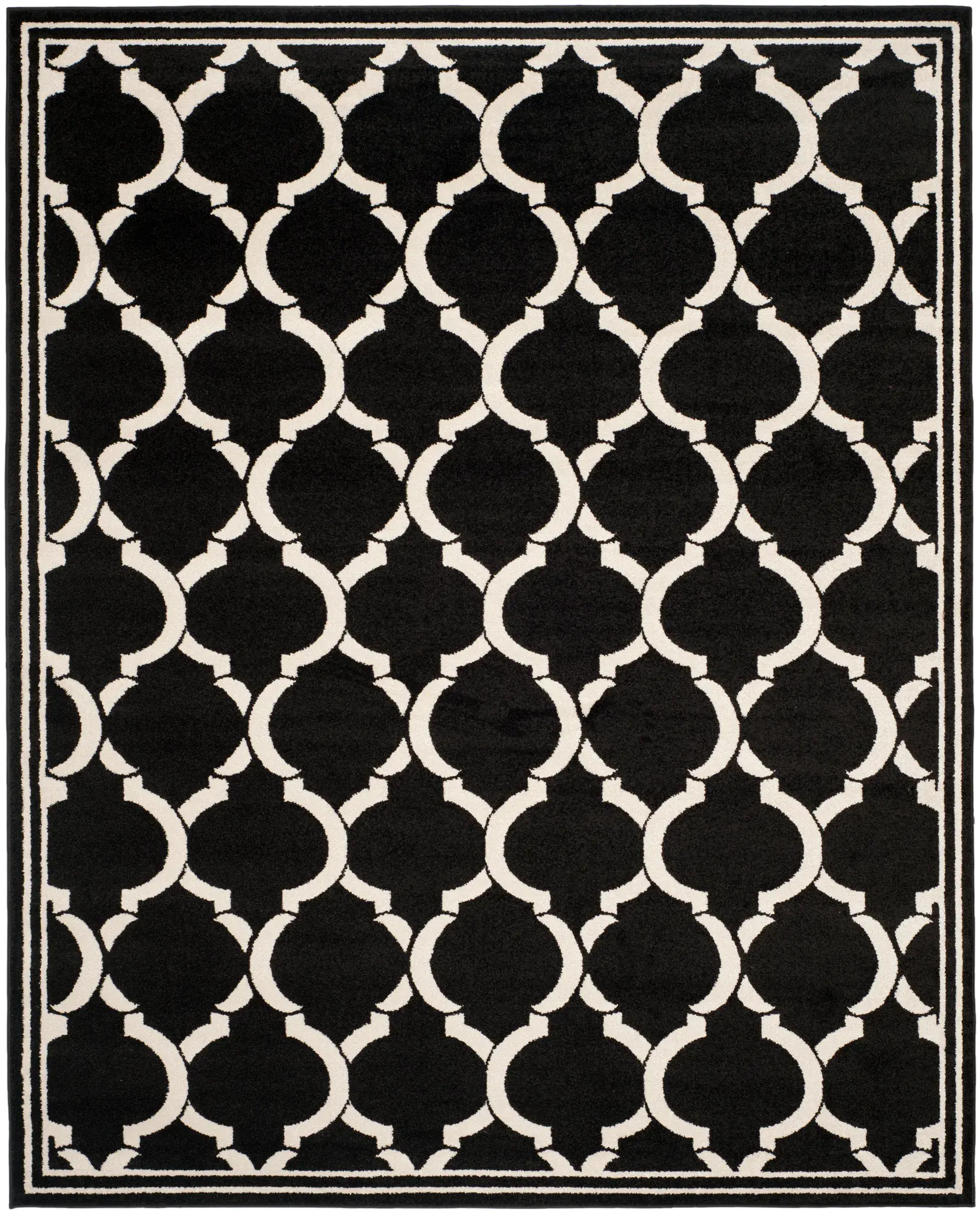 Amherst Trellis Bordered Rug