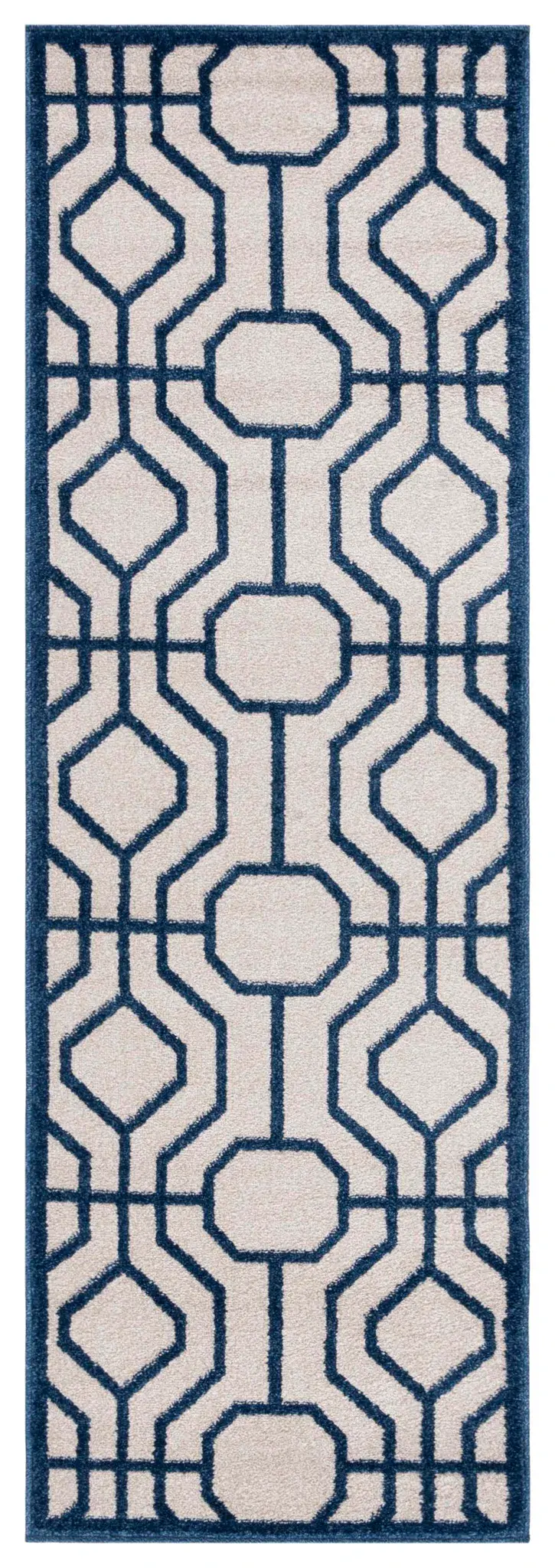 Amherst Interlocking Lattice Rug
