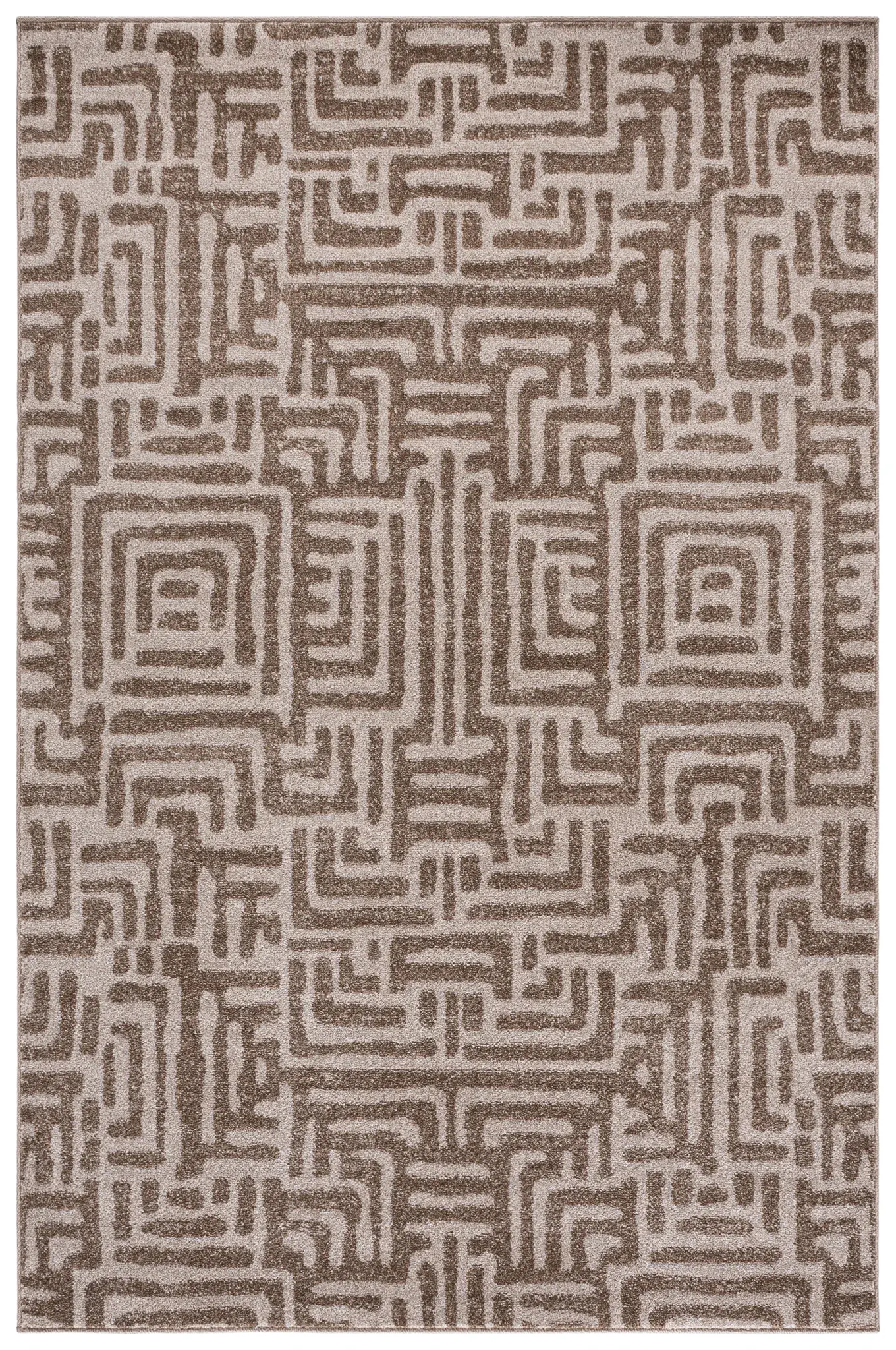 Amherst Interlocking Maze Rug