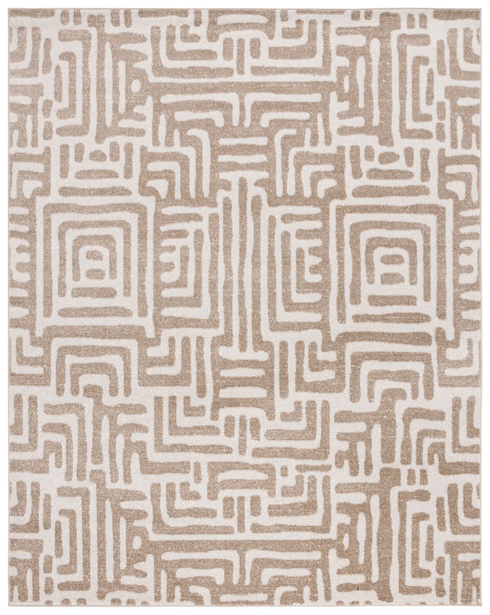 Amherst Interlocking Maze Rug