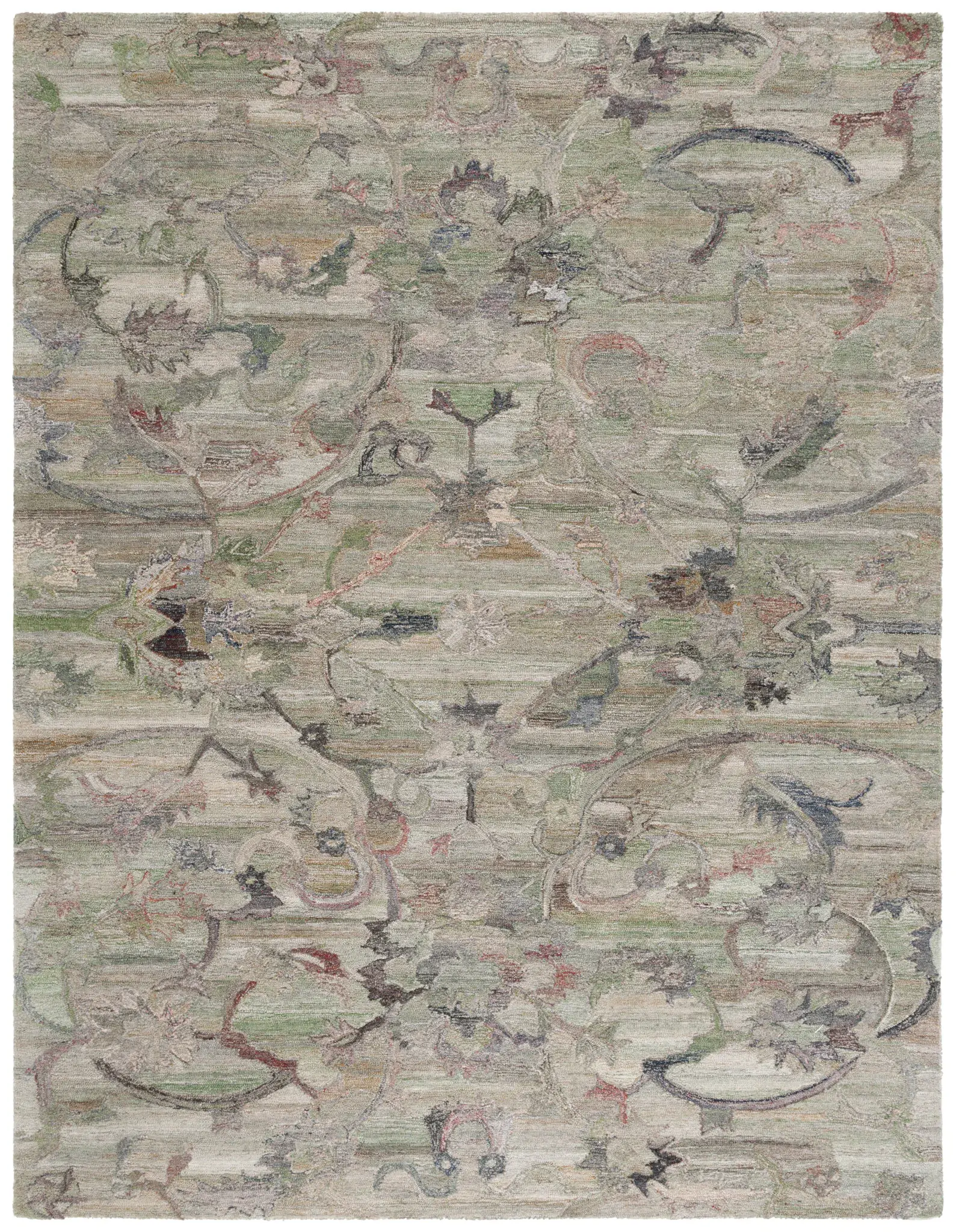 Anatolia Botanical Hand-Tufted Rug