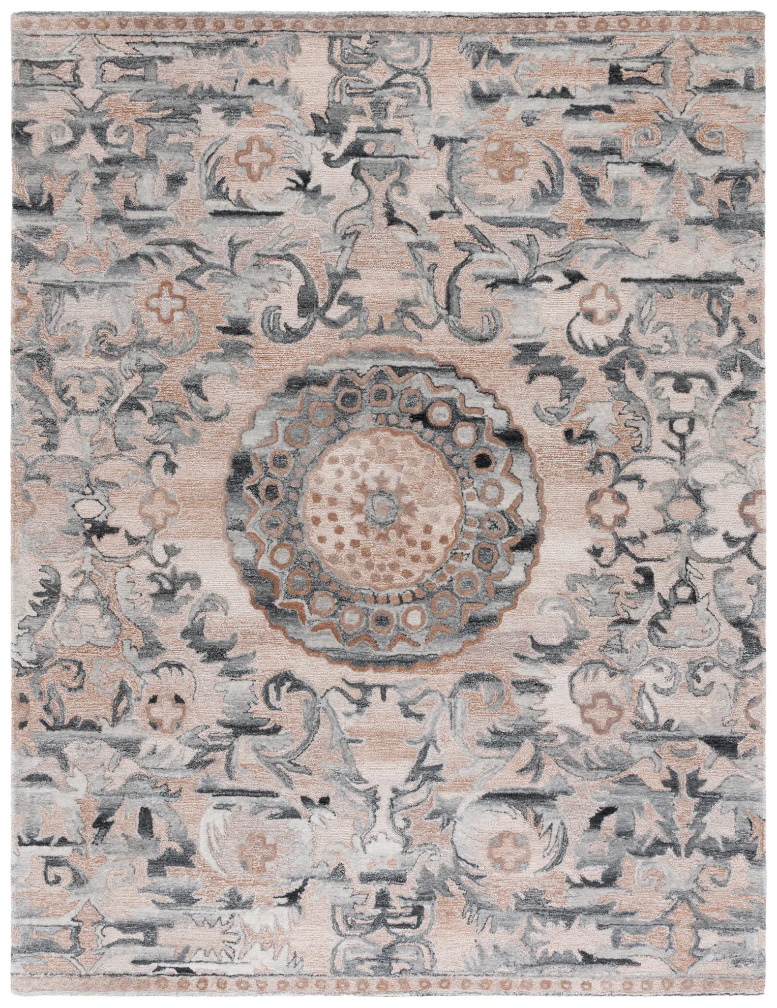 Anatolia Medallion Hand-Tufted Rug