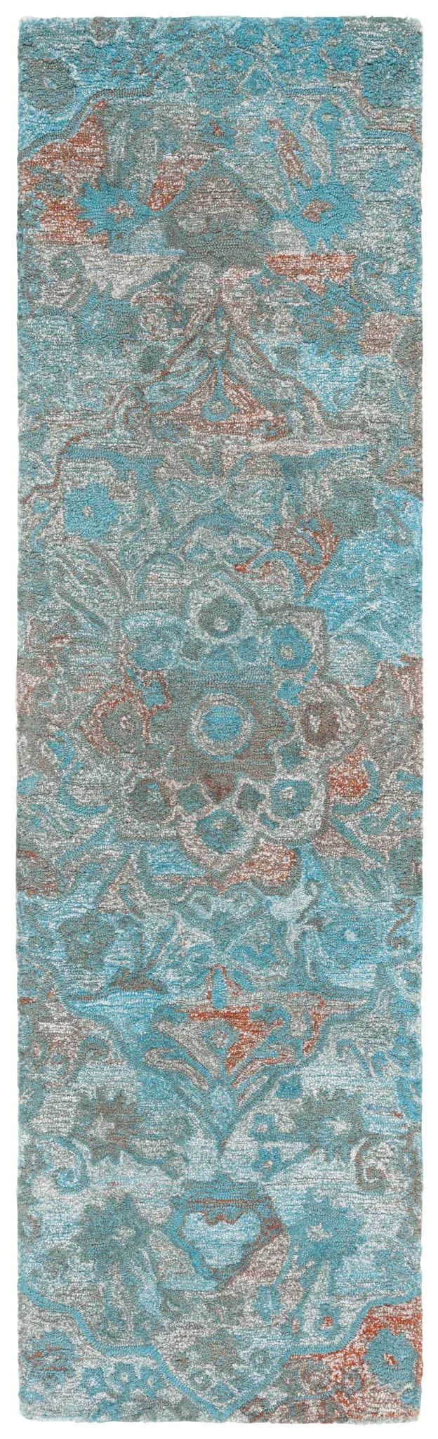 Anatolia Floral Medallion Hand-Tufted Rug