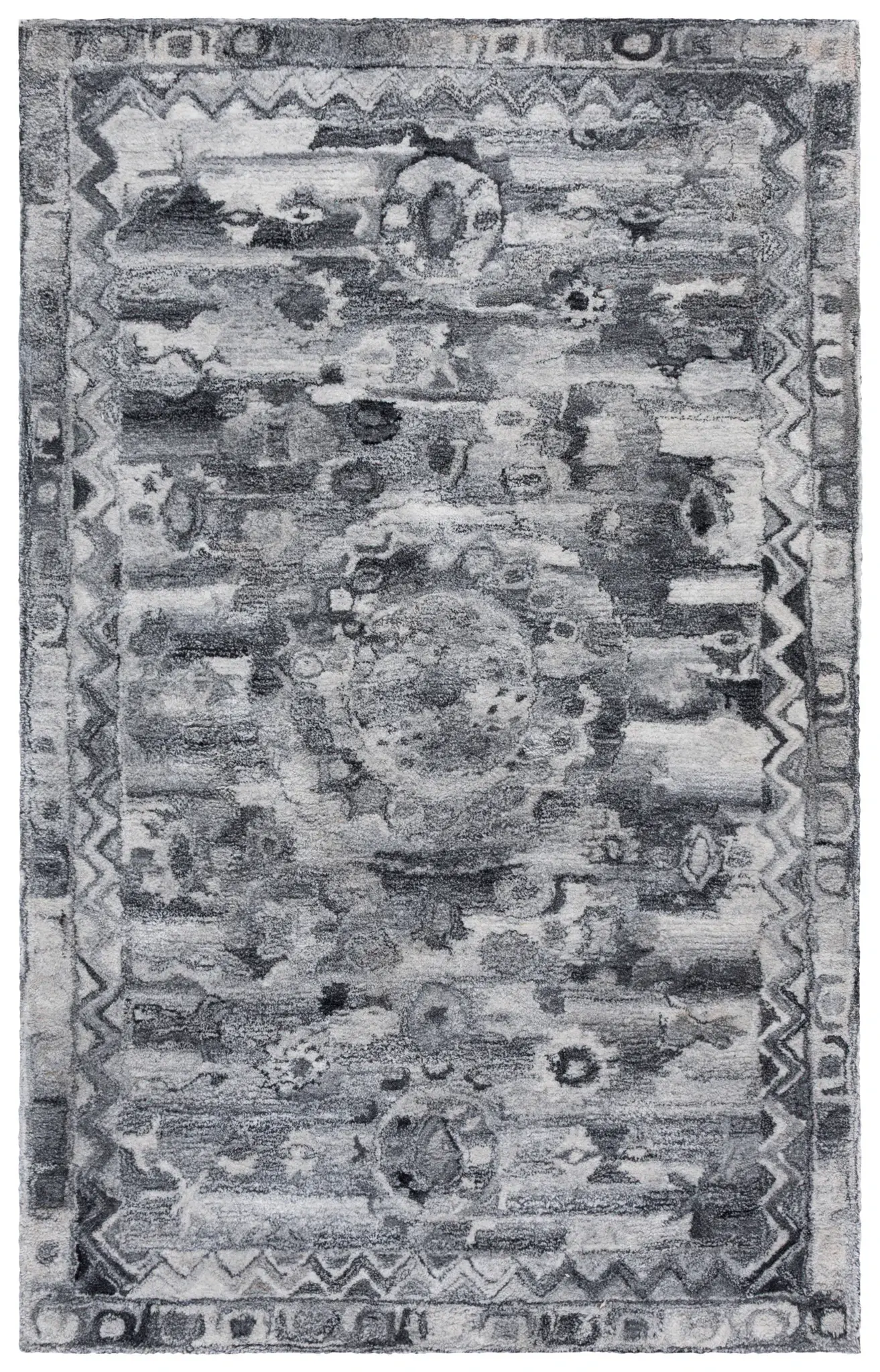 Anatolia Tribal Medallion Hand-Tufted Rug