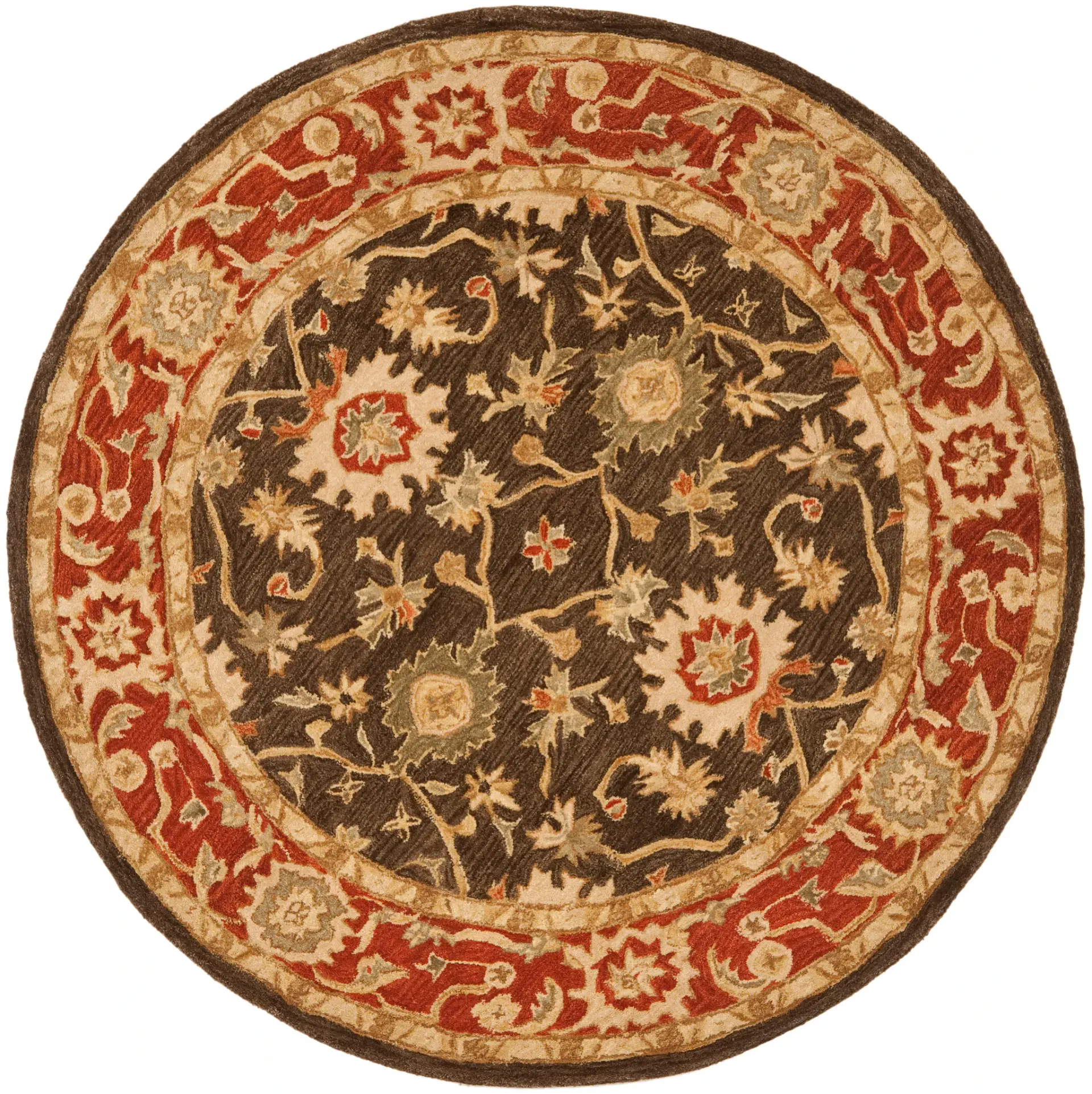 Anatolia Floral Hand-Tufted Wool Rug