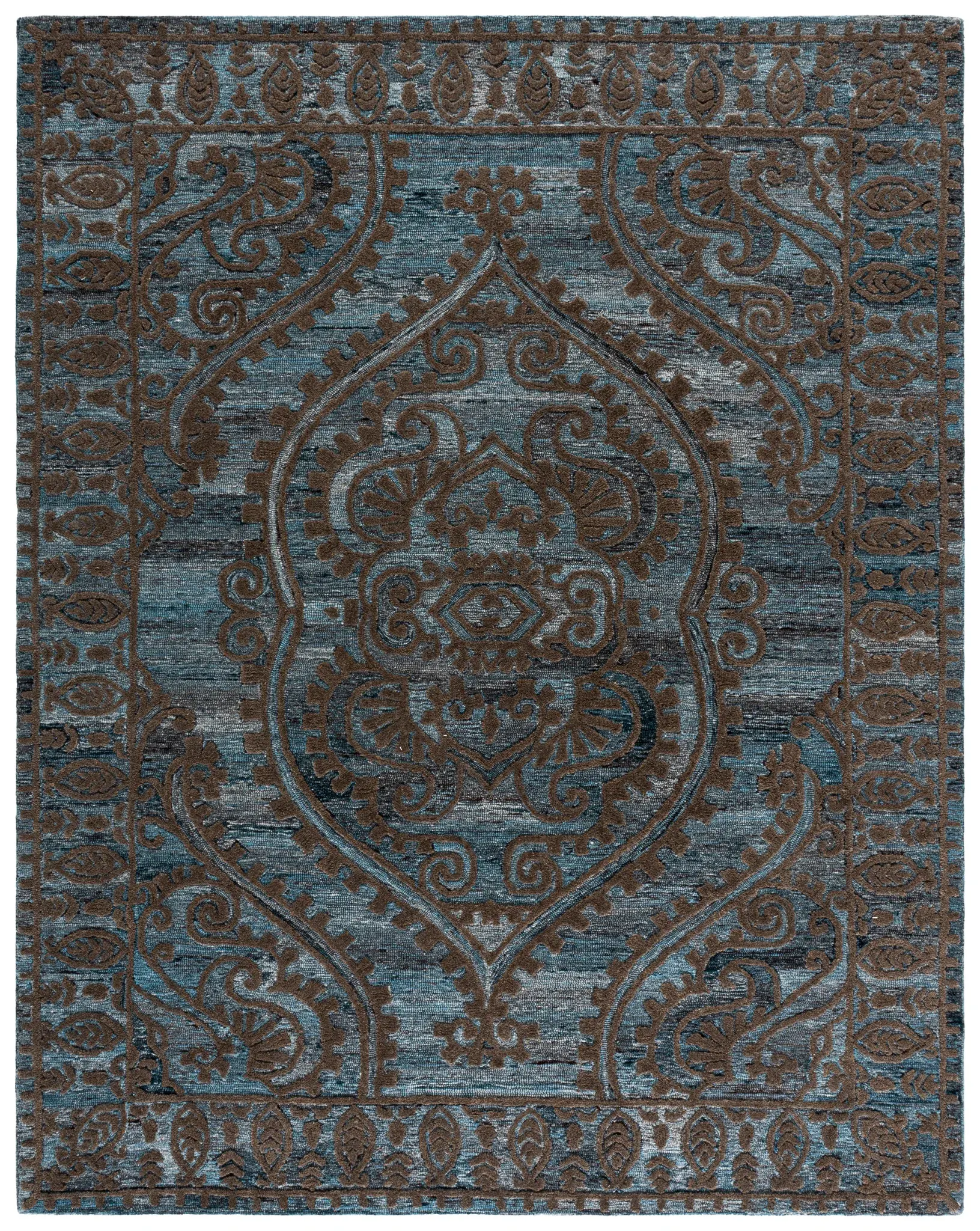 Anatolia Traditional Medallion Hand-Tufted Rug